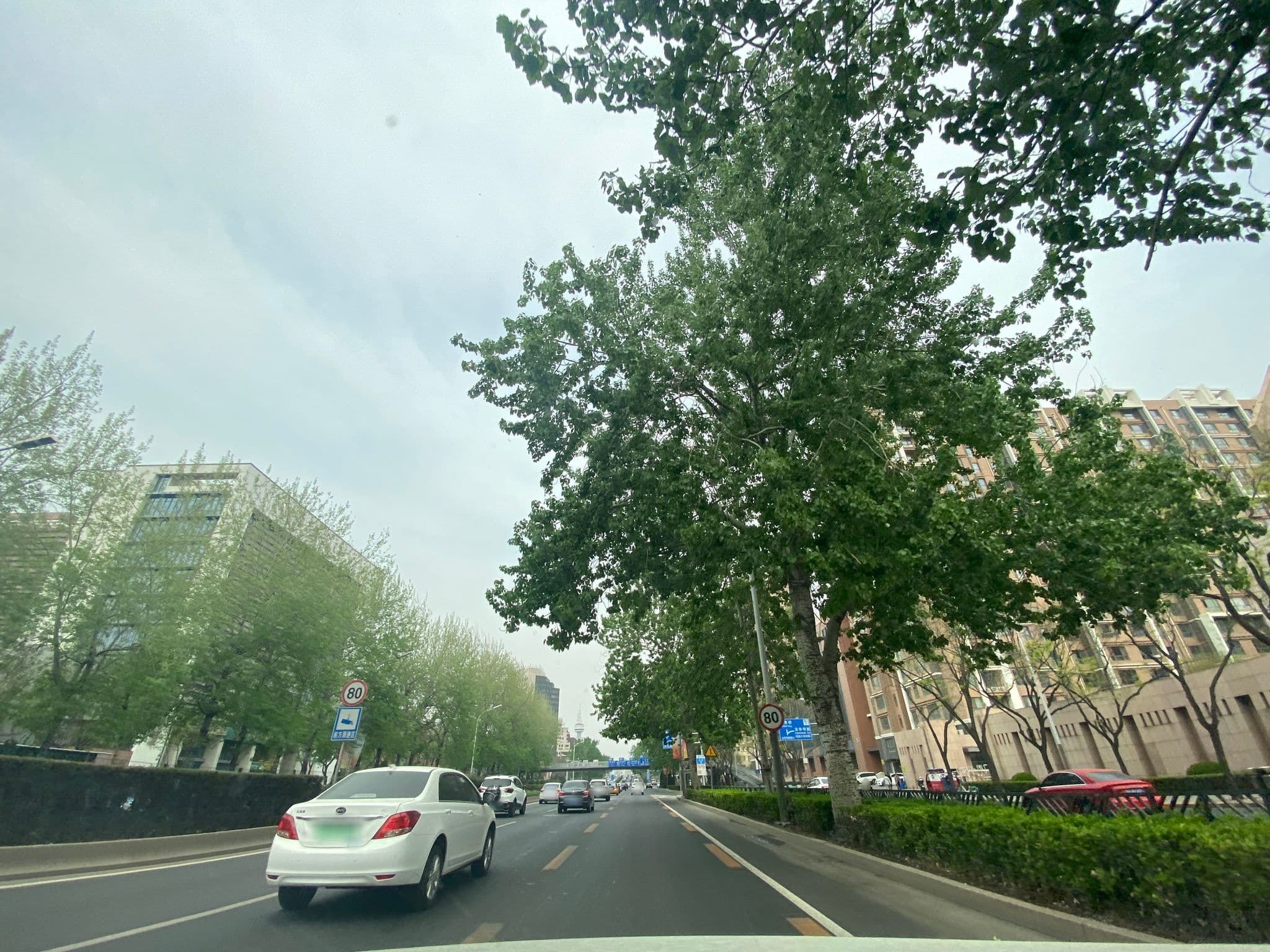 Street view near Room 1505, Evergreen Hotel, Beijing — © adirricor (CC BY-SA · Mapillary)