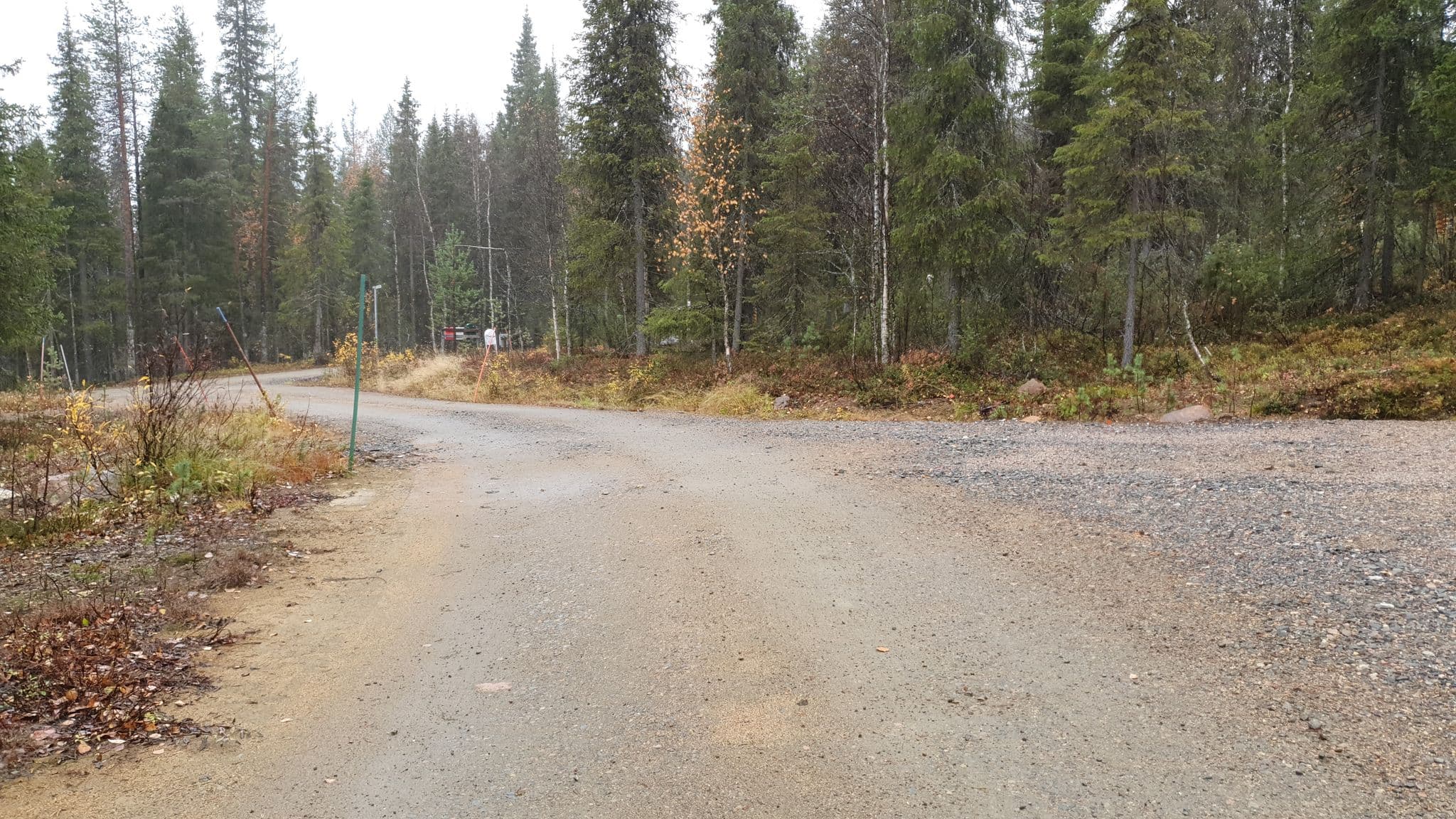 Street view near Kuerkota, Kittilä