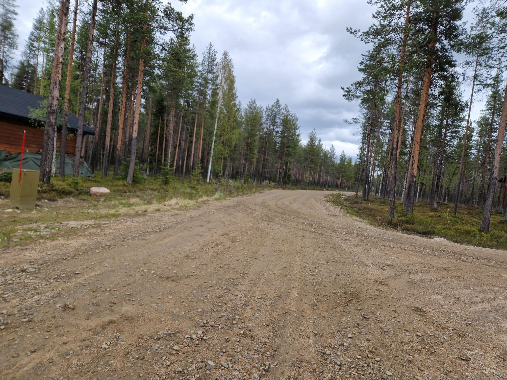 Street view near Taigan Sointu, Kittilä — © houtari (CC BY-SA · Mapillary)