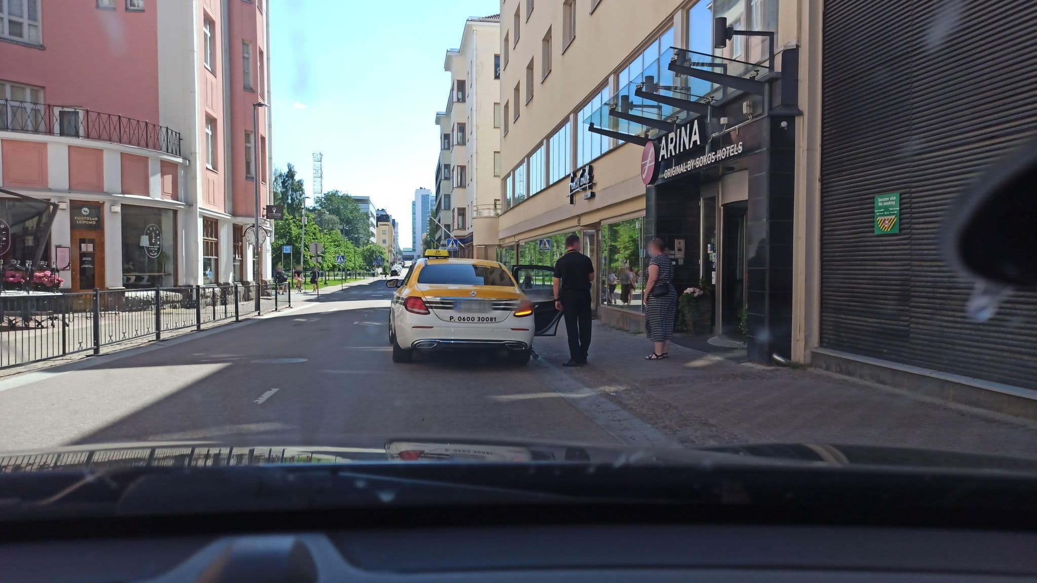 Street view near Original Sokos Hotel Arina, Pokkinen — © Larma (CC BY-SA · Mapillary)