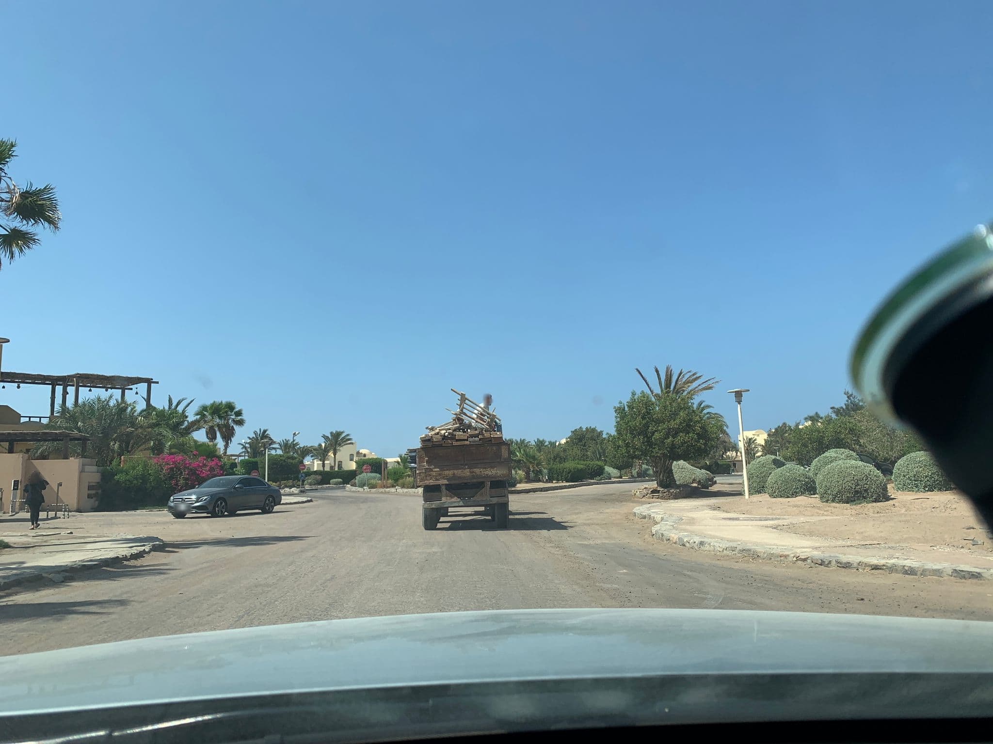 Street view near South Marina Compound El Gouna, El Gouna — © toollateralus (CC BY-SA · Mapillary)