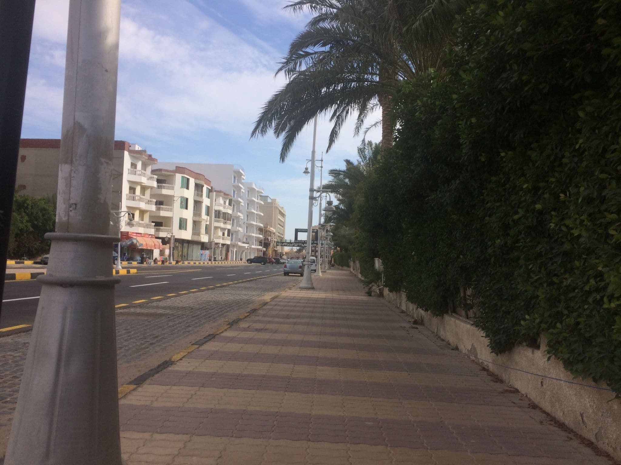 Street view near Elaria Hurghada Hotel, Hurghada — © horsecab (CC BY-SA · Mapillary)