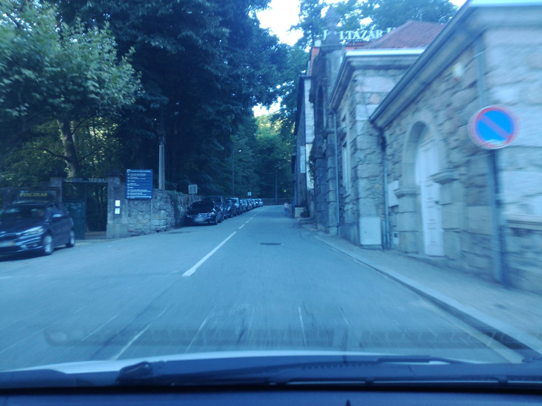 Street view near Pensão Baltasar, Vieira do Minho — © cyberlima (CC BY-SA · Mapillary)