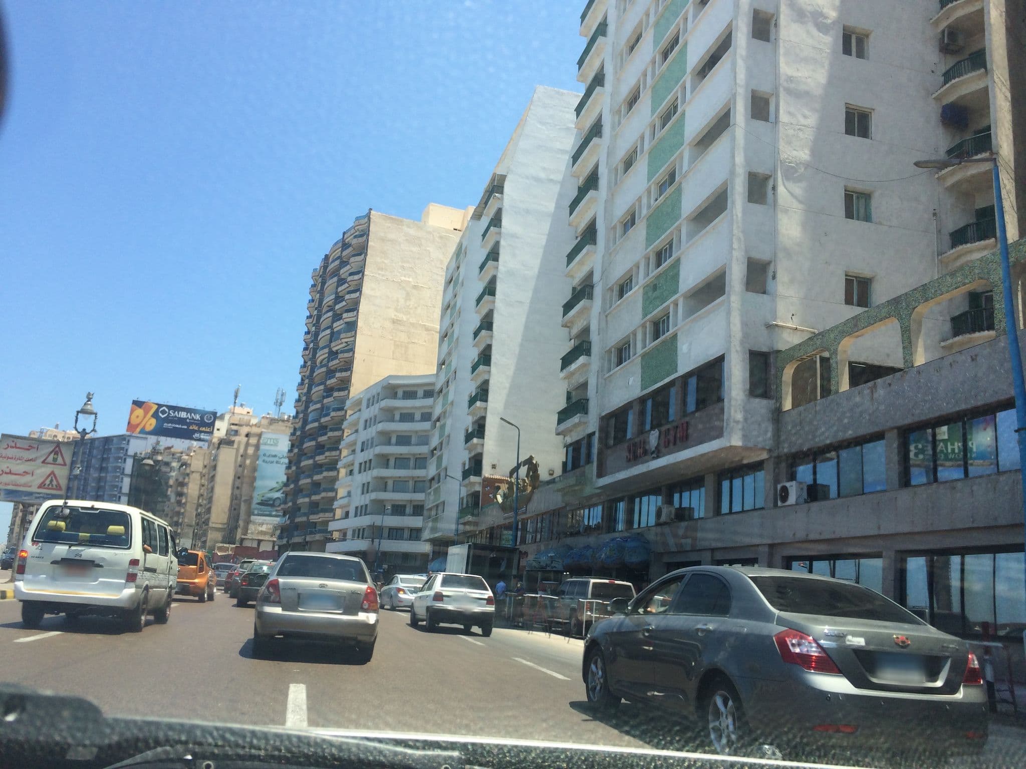 Street view near 26 of July Armed Forces Hotel & Beach, Alexandria — © abbasomar (CC BY-SA · Mapillary)