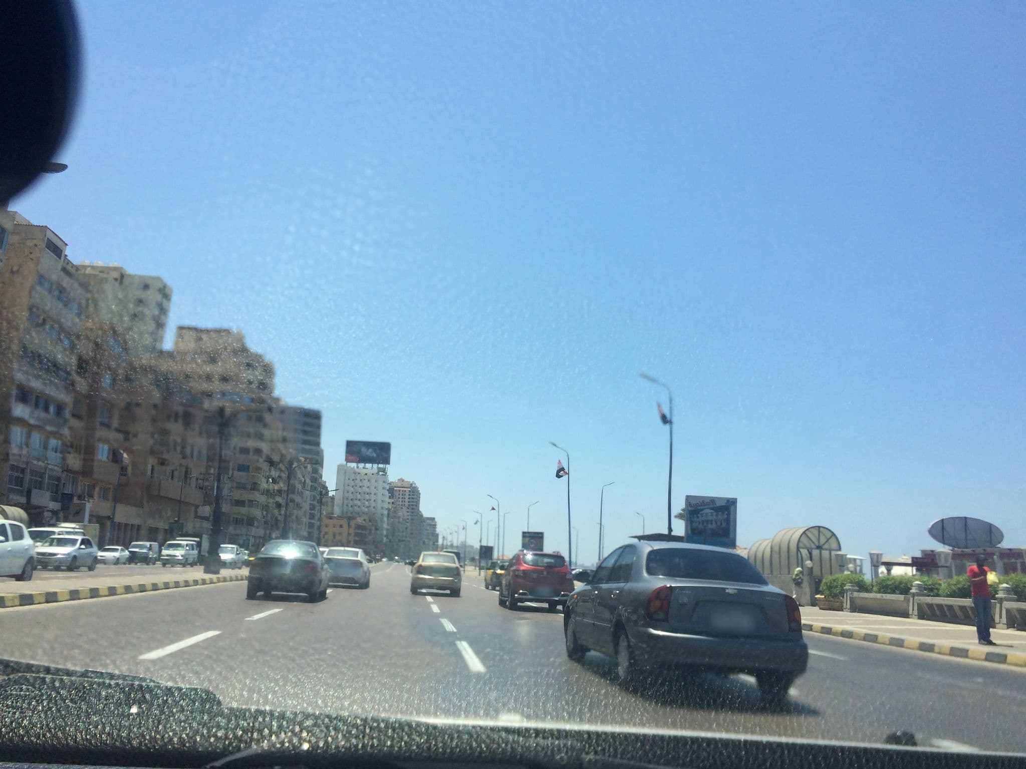 Street view near Itheka Hostel, Alexandria — © abbasomar (CC BY-SA · Mapillary)