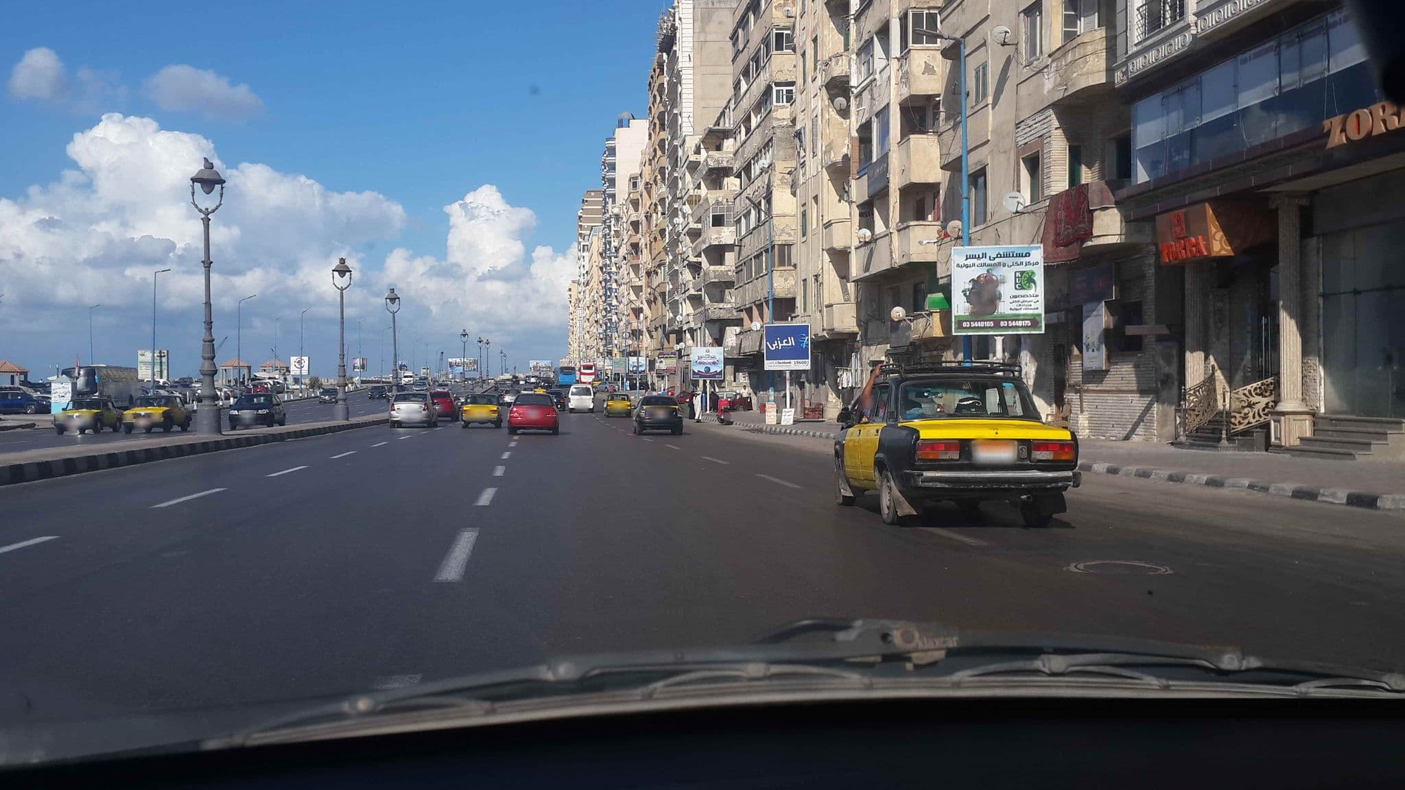 Street view near Kaoud Sporting Hotel, Alexandria — © maptec (CC BY-SA · Mapillary)