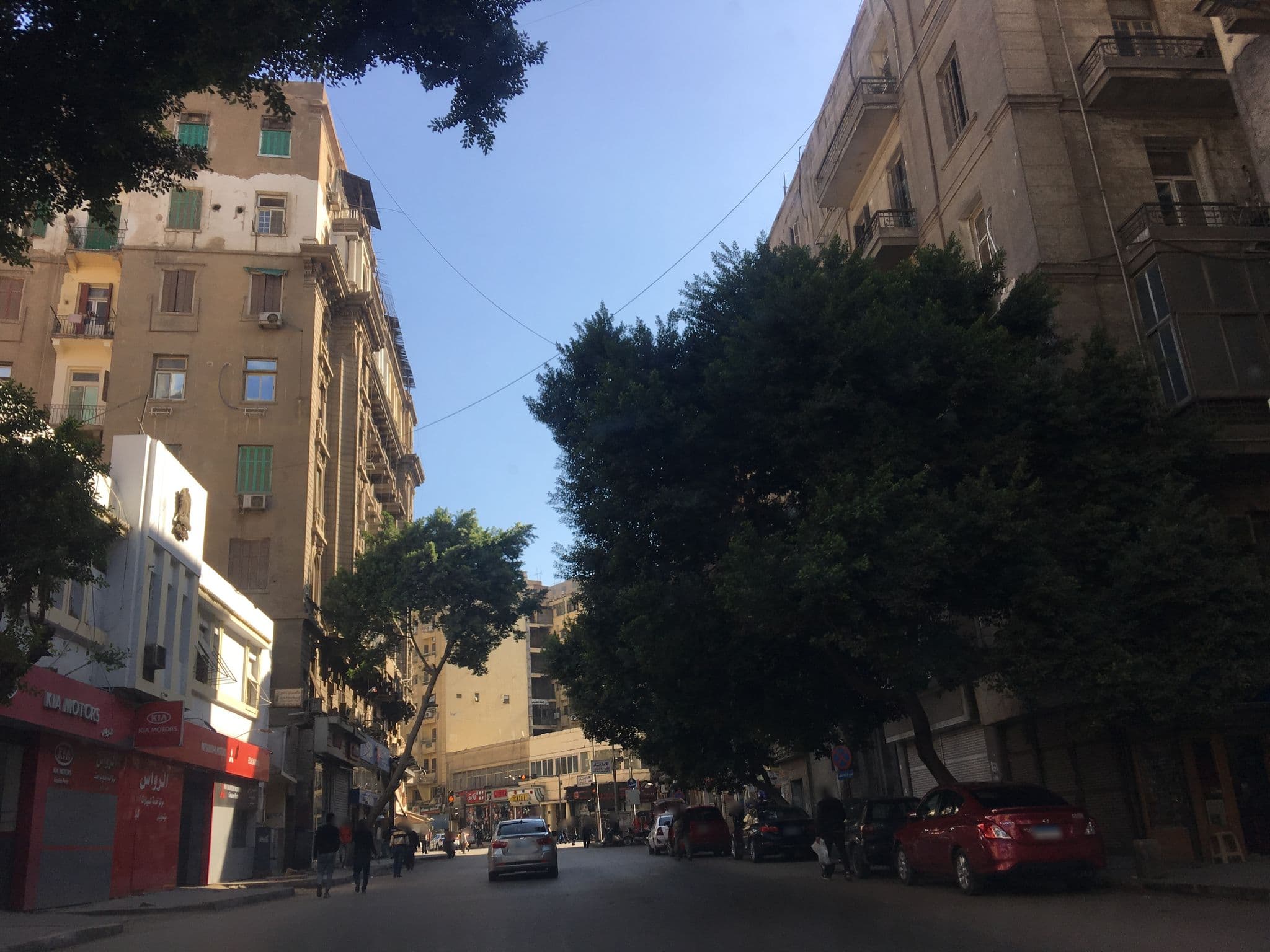 Street view near Miami Cairo Hostel, Būlāq Abū al ‘Ilā — © myoussef87 (CC BY-SA · Mapillary)