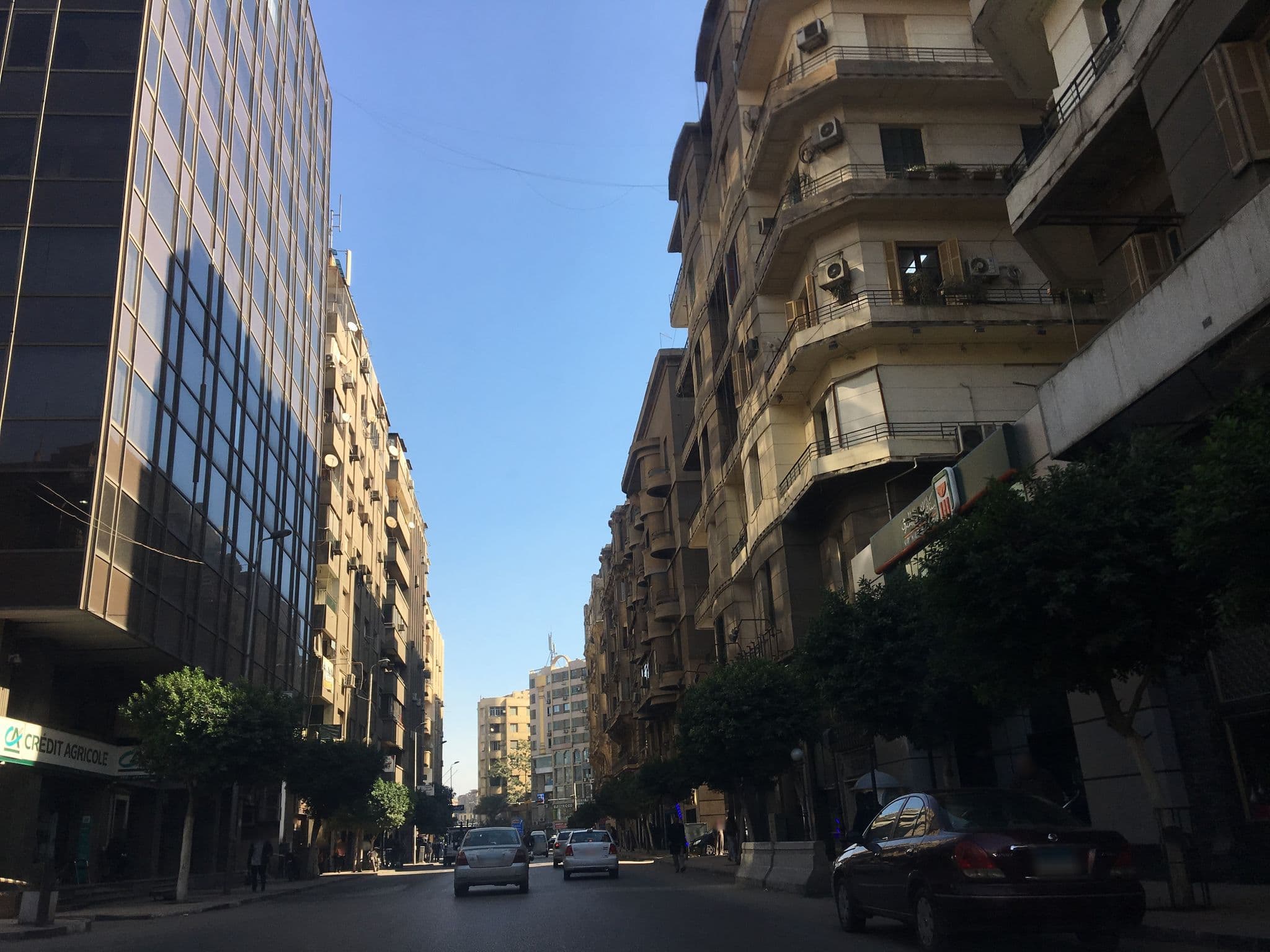 Street view near Centro Citta Hotel, Cairo — © myoussef87 (CC BY-SA · Mapillary)