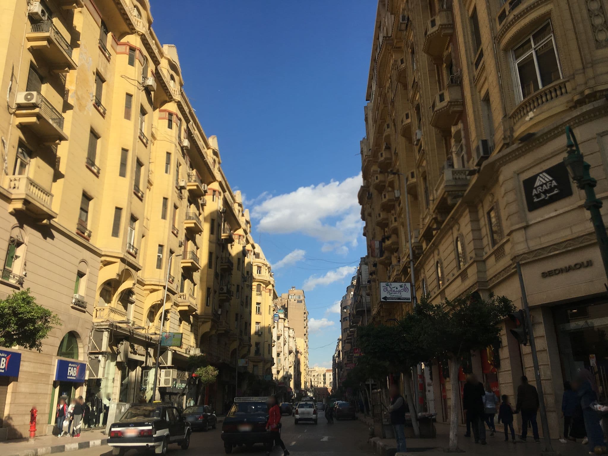 Street view near Square Boutique Hotel, Būlāq Abū al ‘Ilā — © myoussef87 (CC BY-SA · Mapillary)