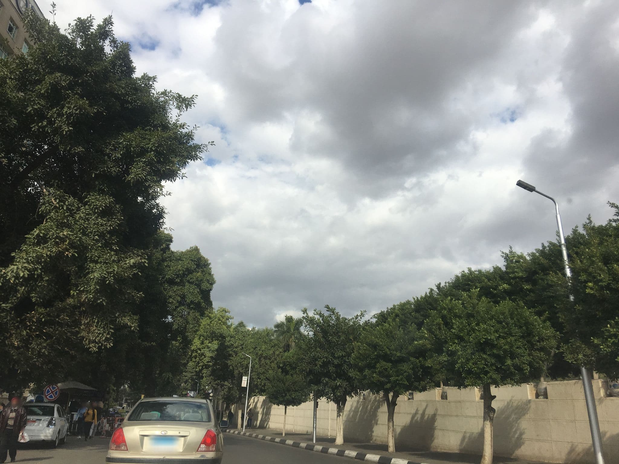 Street view near Pool At Novotel Cairo El Borg, Būlāq Abū al ‘Ilā — © myoussef87 (CC BY-SA · Mapillary)
