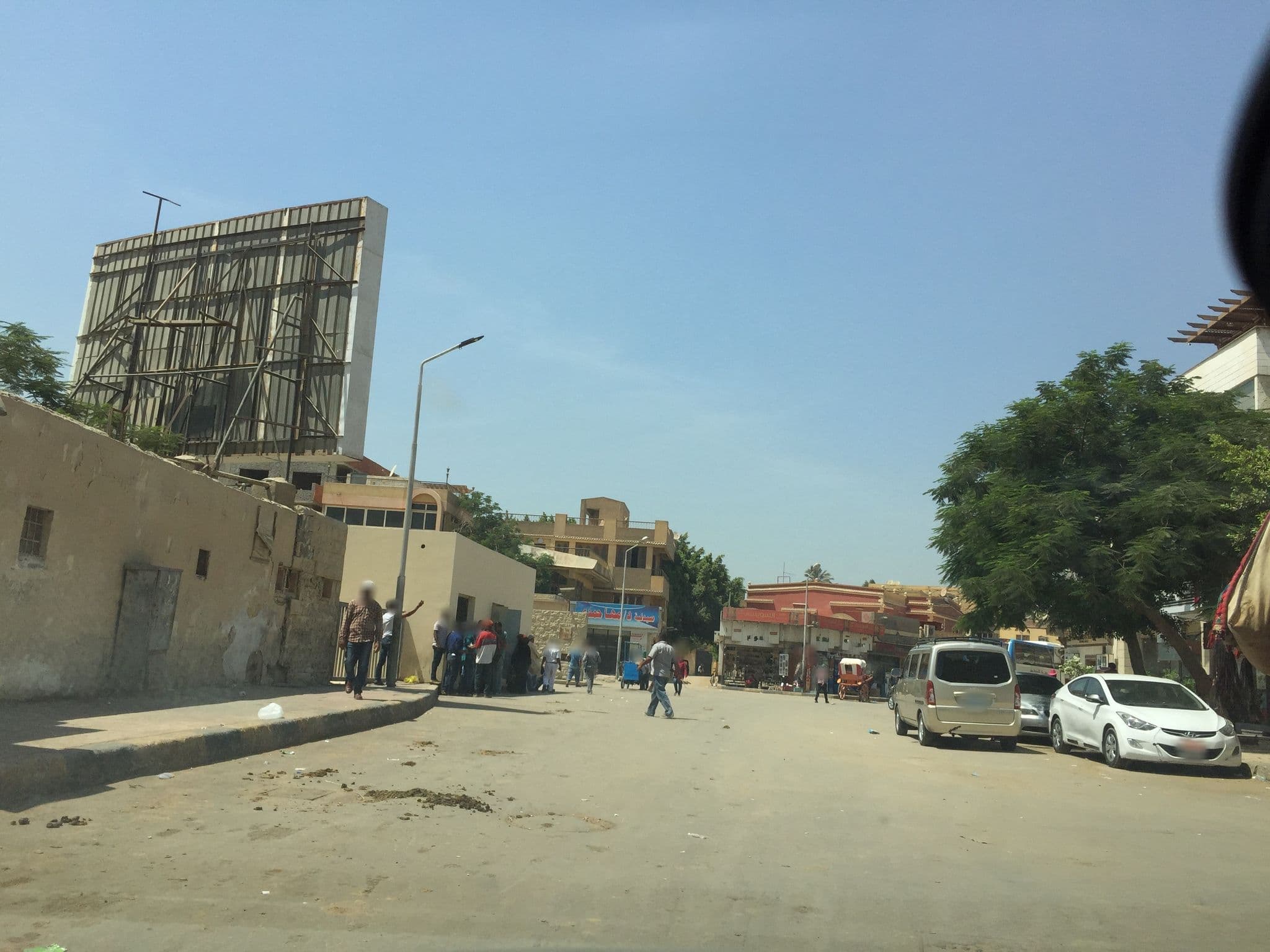 Street view near Sphinx Guesthouse Giza, Abū an Numrus — © aymanali (CC BY-SA · Mapillary)