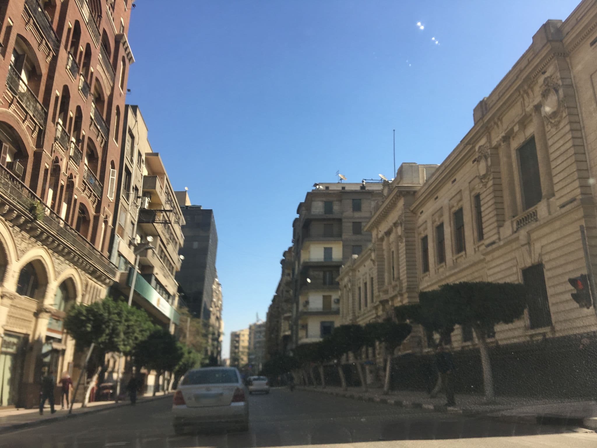 Street view near Dina's Hostel Cairo, Cairo — © myoussef87 (CC BY-SA · Mapillary)