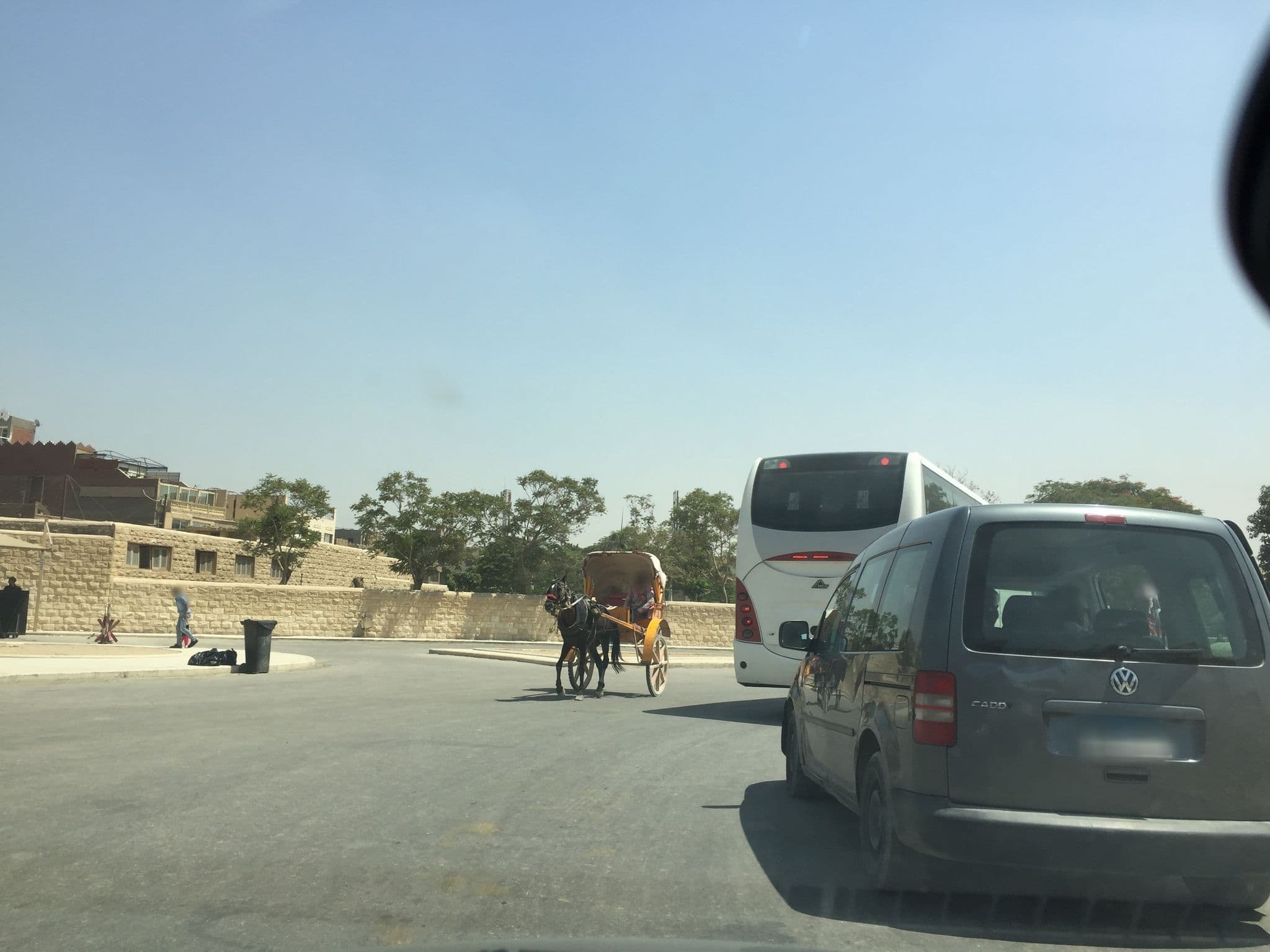 Street view near The Gate Hotel Pyramids, Abū an Numrus — © aymanali (CC BY-SA · Mapillary)