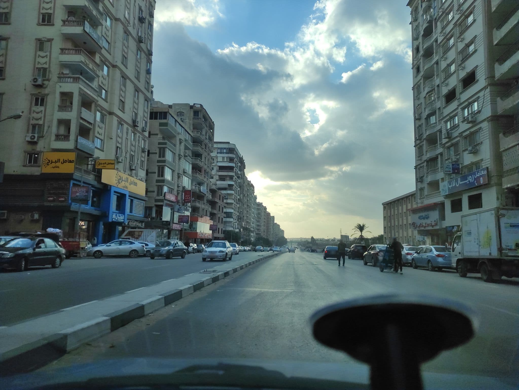 Street view near Afnan Cairo Airport, Al Khuşūş — © jojoelaseel9 (CC BY-SA · Mapillary)