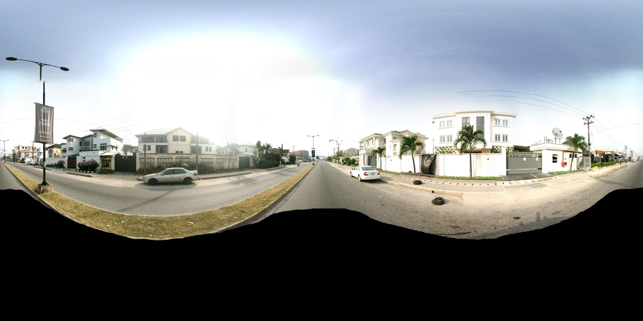Street view near The Yacht Hotel, Lekki — © moriwo (CC BY-SA · Mapillary)