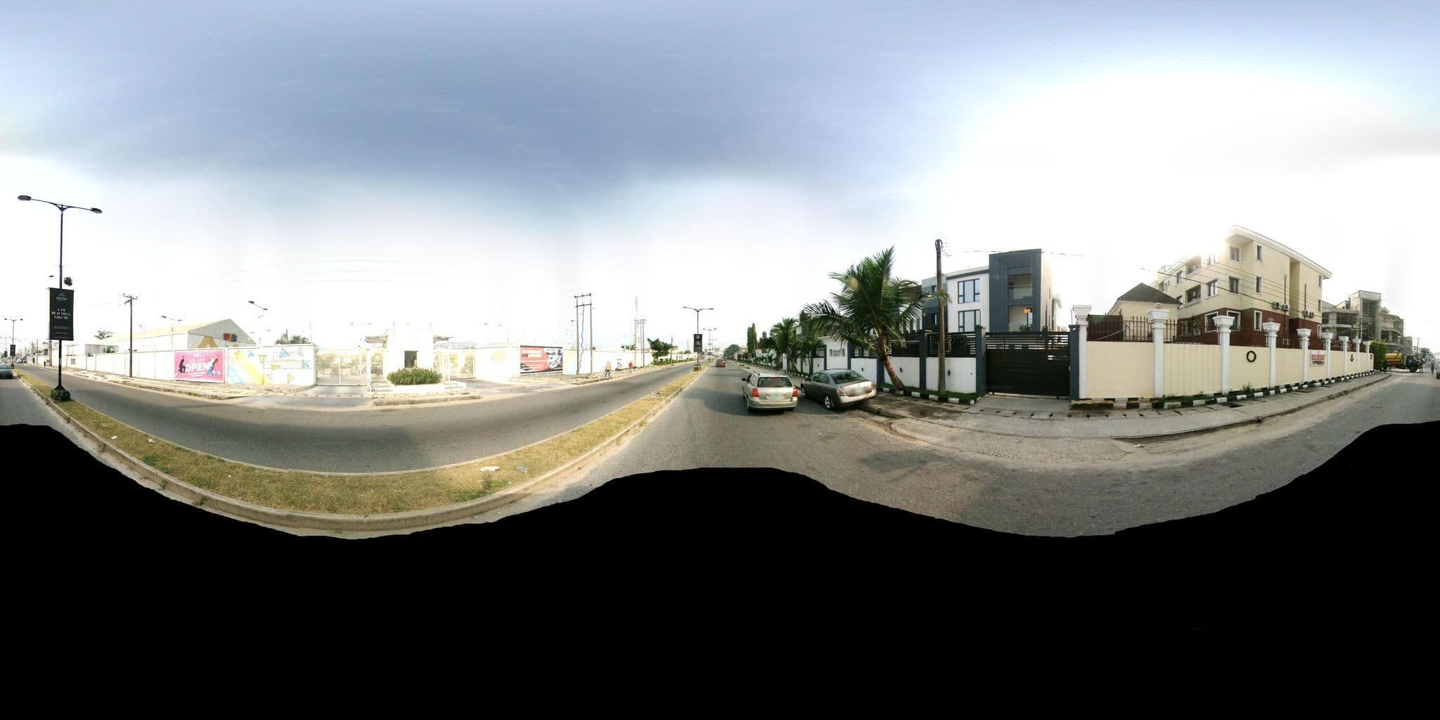 Street view near George Residence, Lekki — © moriwo (CC BY-SA · Mapillary)