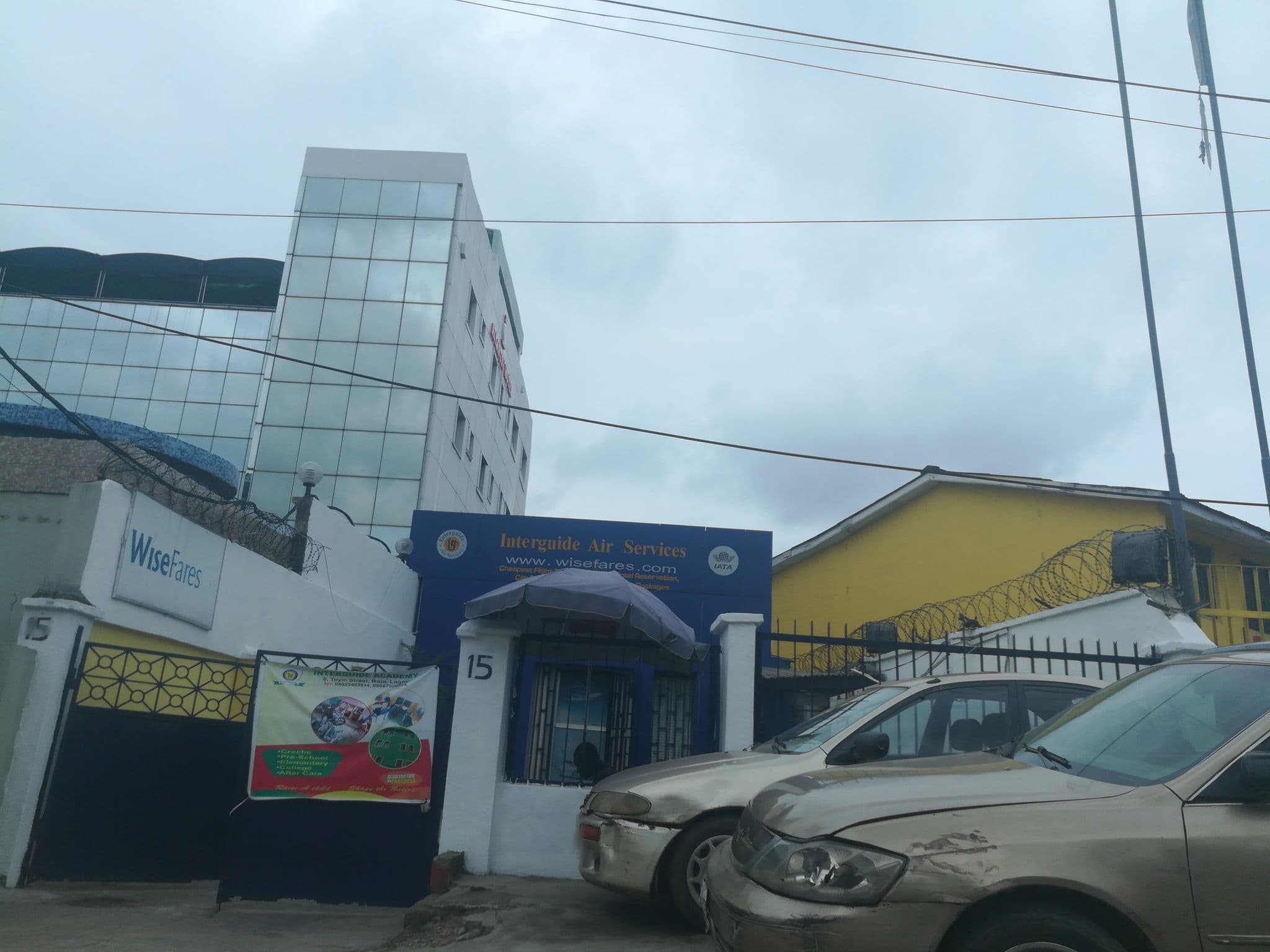 Street view near Ivy Hotel, Ikeja — © ralebipim (CC BY-SA · Mapillary)