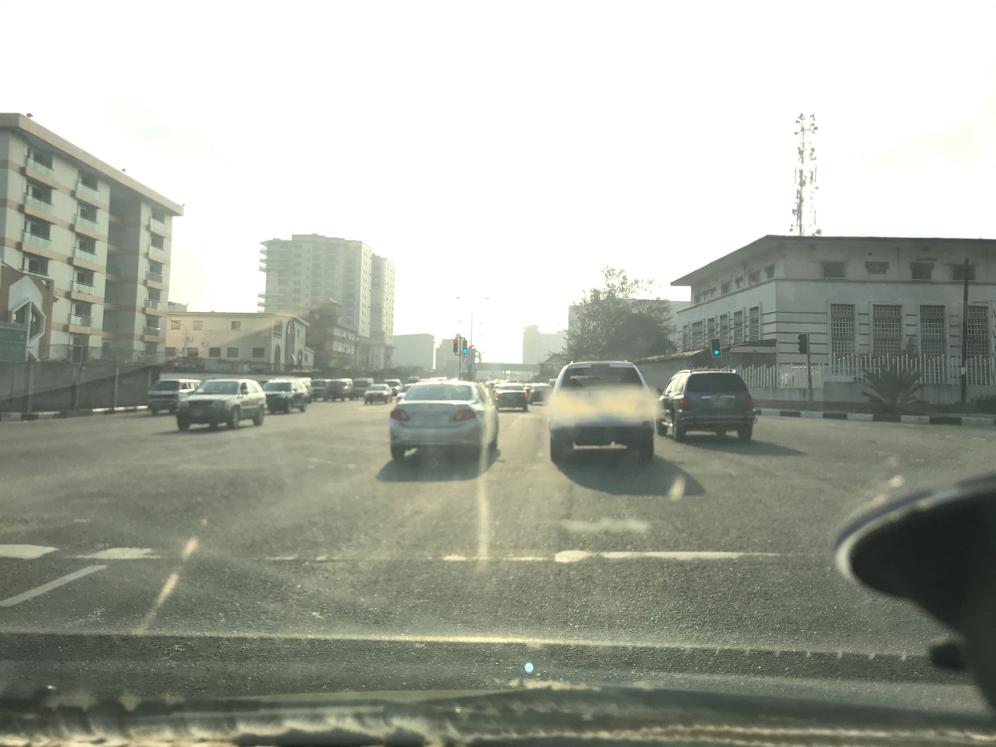 Street view near BJay's Hotel, Obalende — © perryman (CC BY-SA · Mapillary)
