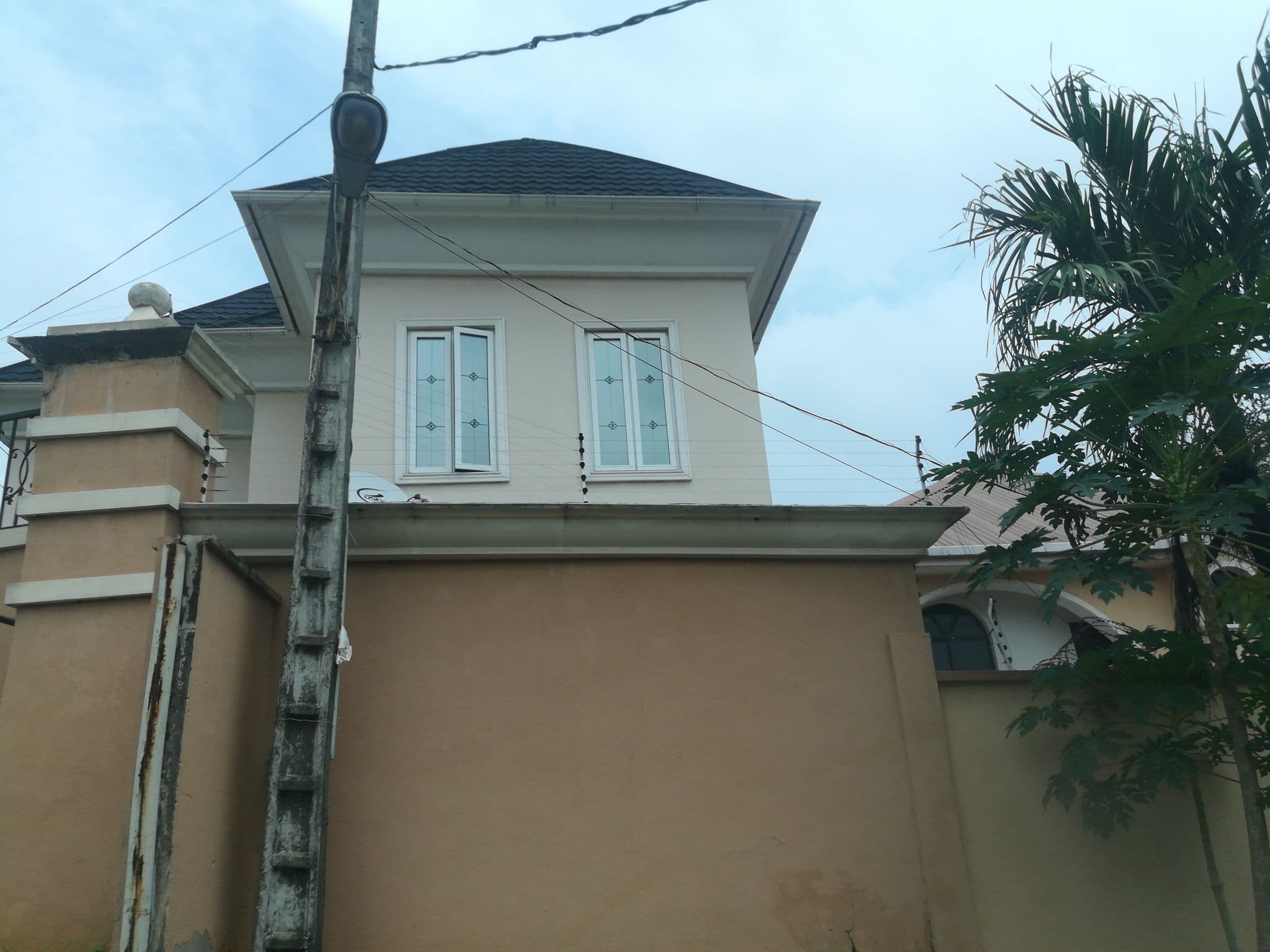 Street view near Jeromes Garden & Suites, Ikeja — © ralebipim (CC BY-SA · Mapillary)