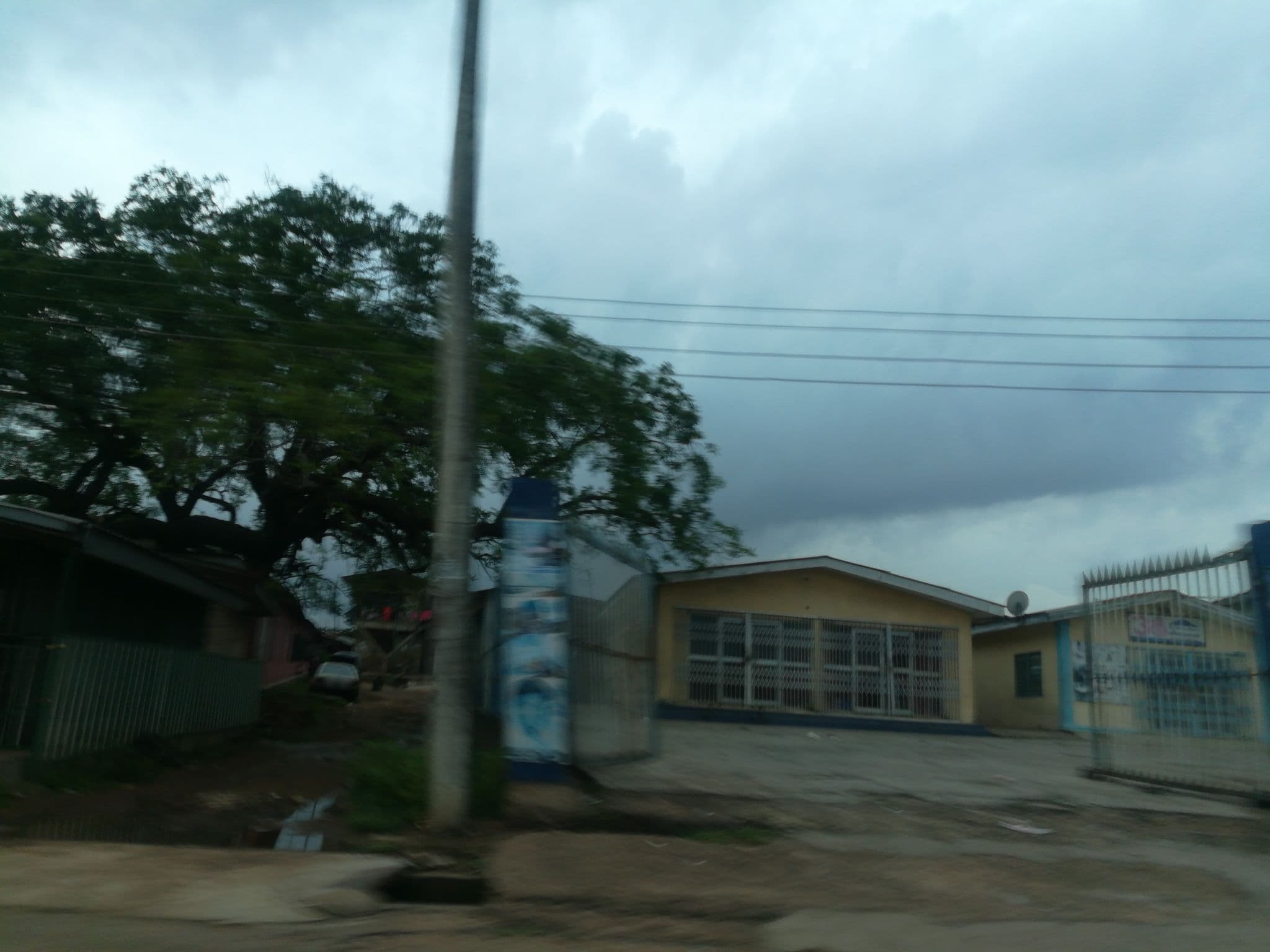 Street view near K.Y. hotel, Ibadan — © ralebipim (CC BY-SA · Mapillary)