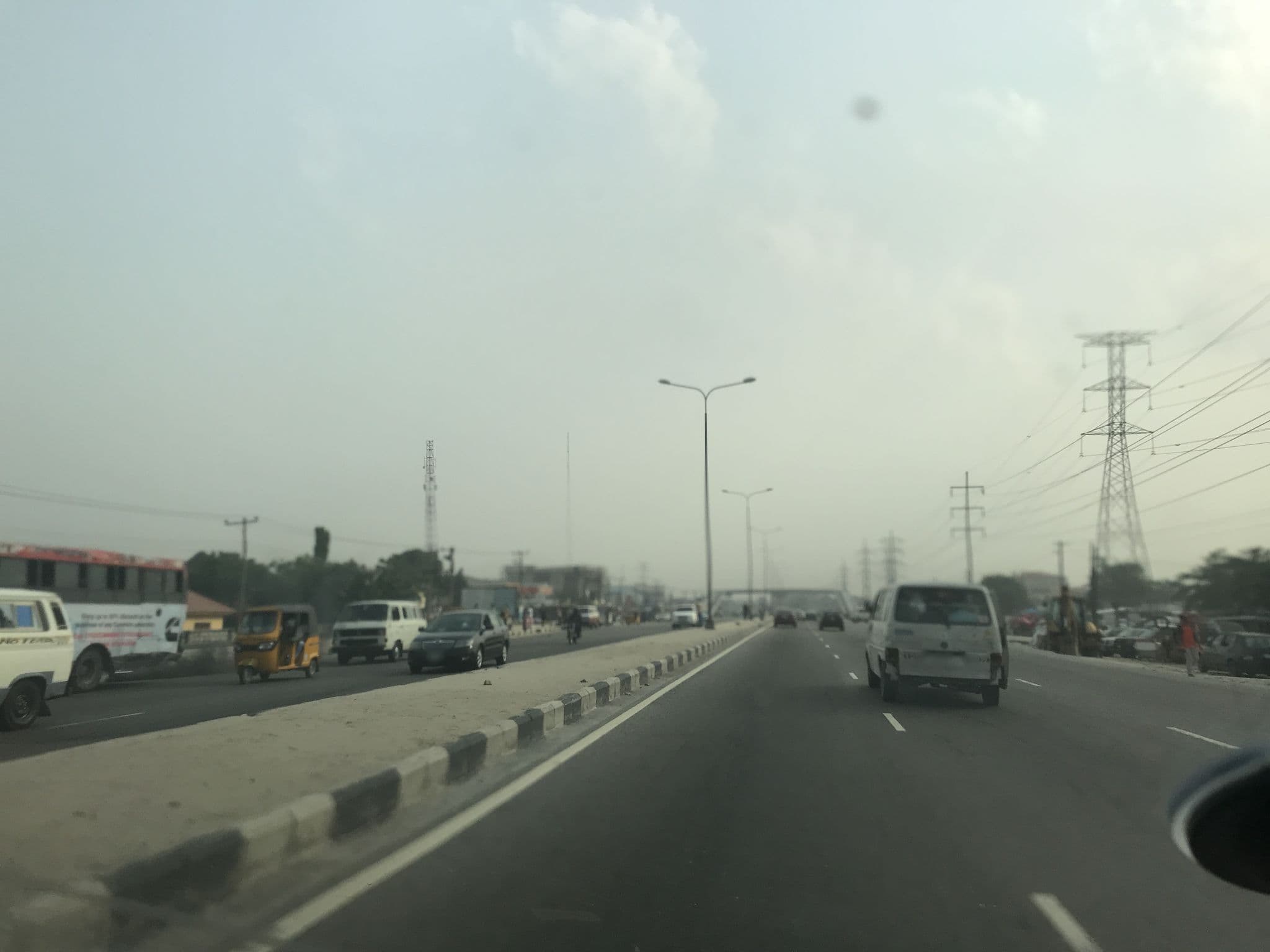 Street view near Waje Hotels, Lekki — © perryman (CC BY-SA · Mapillary)