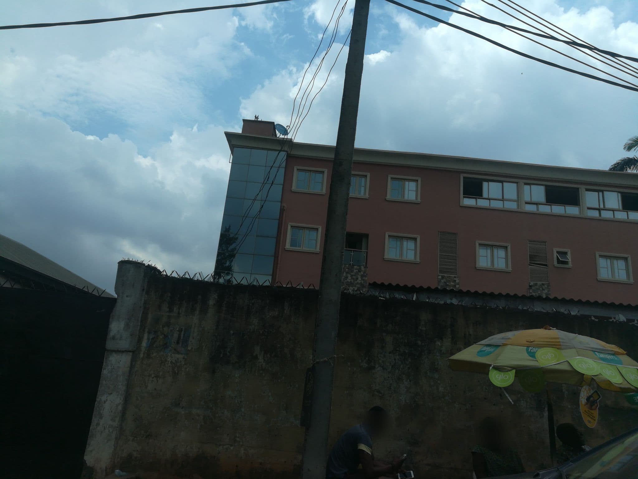Street view near Esado Hotel, Ikeja — © ralebipim (CC BY-SA · Mapillary)