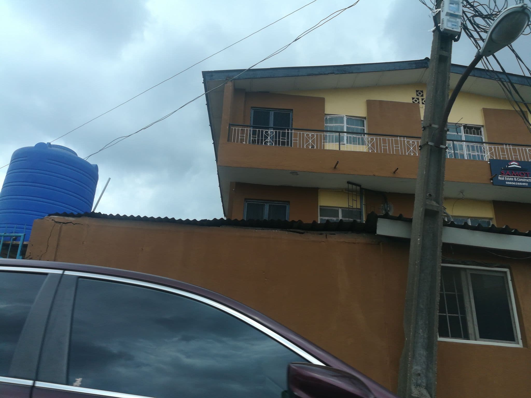 Street view near Meg's Place, Ikeja — © ralebipim (CC BY-SA · Mapillary)