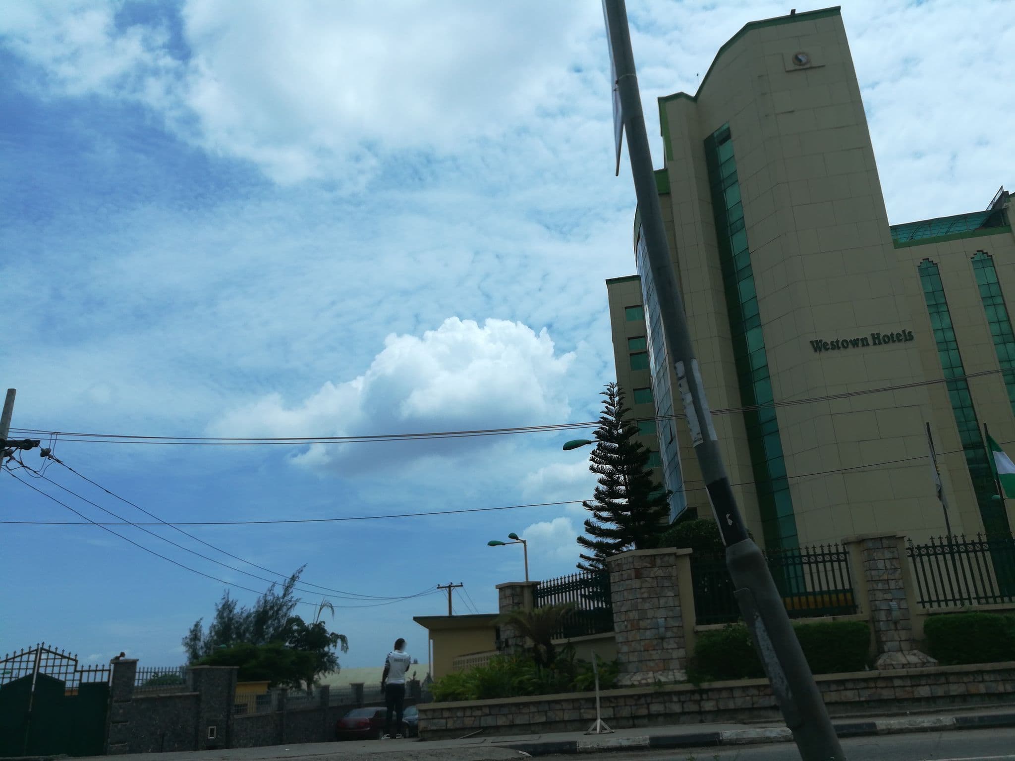 Street view near Westown Hotel, Ikeja — © ralebipim (CC BY-SA · Mapillary)