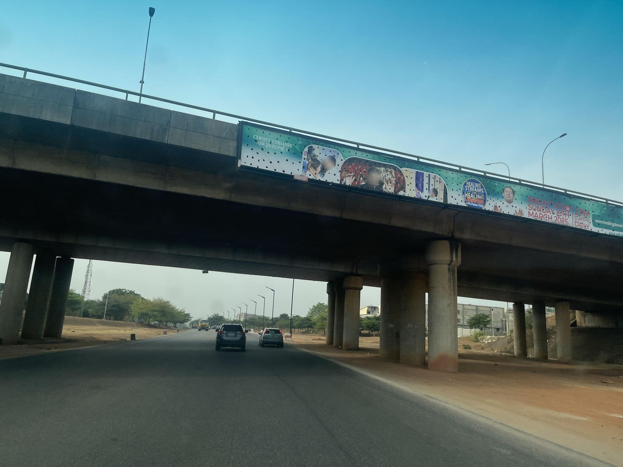 Street view near Sumed Suites, Abuja — © ziadg (CC BY-SA · Mapillary)