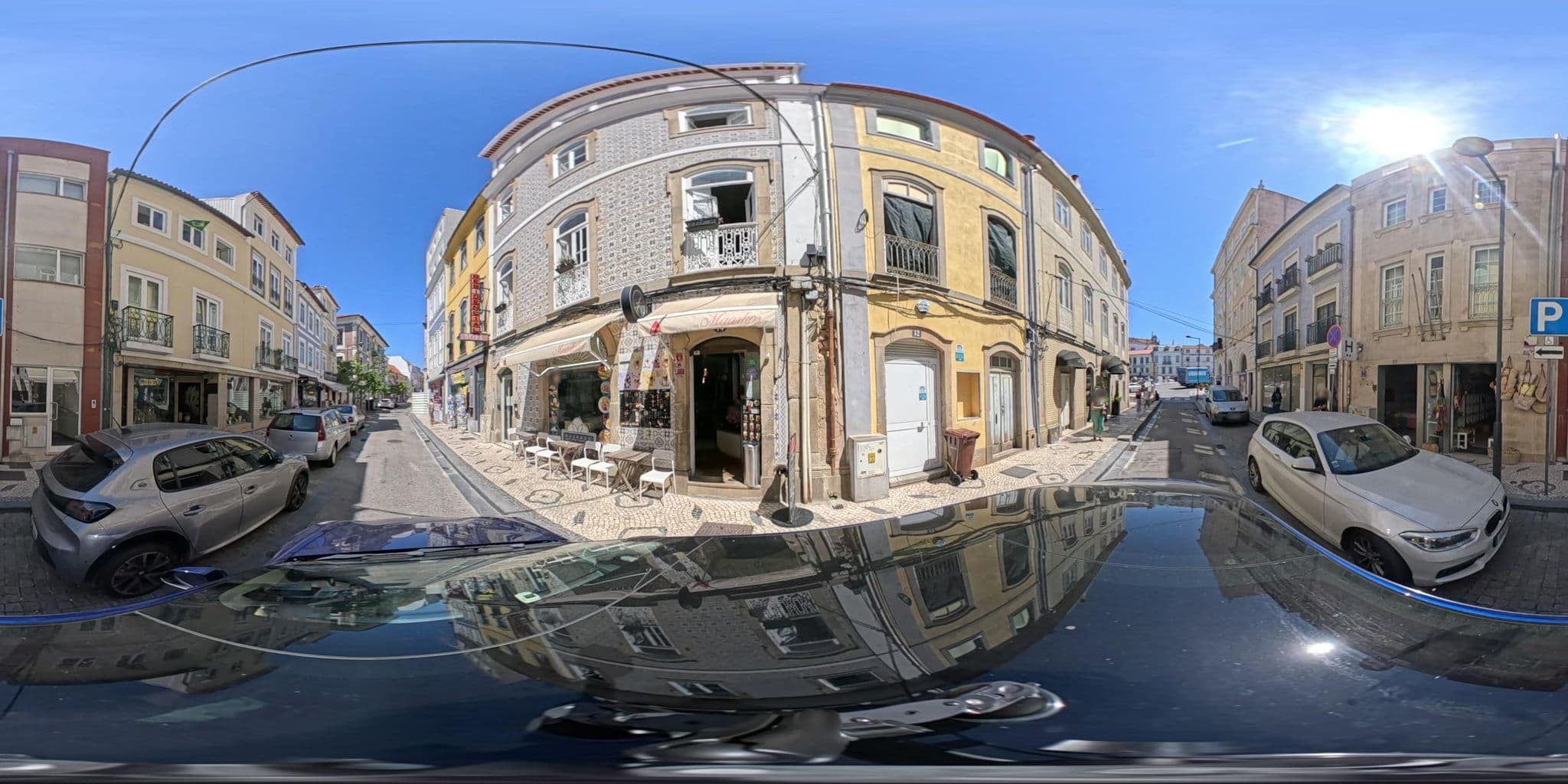 Street view near Residencial José Estêvão, Aveiro — © jneiva (CC BY-SA · Mapillary)