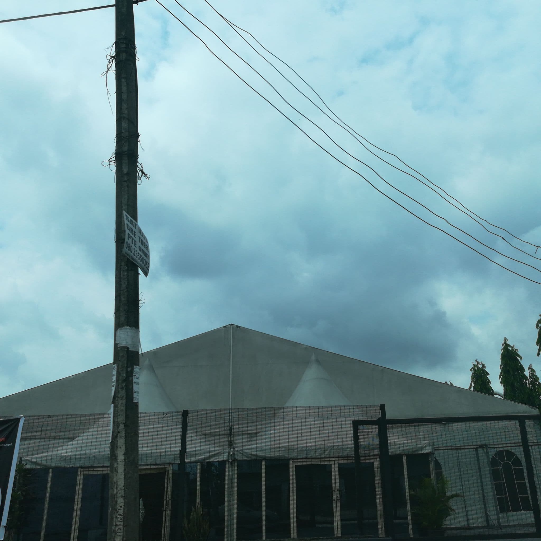 Street view near Garden City Marriot Hotel, Port Harcourt — © ralebipim (CC BY-SA · Mapillary)
