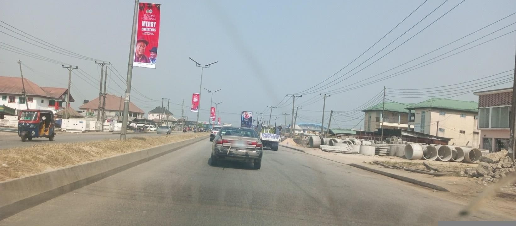 Street view near Hotel Ebiis, Yenagoa — © UniqueMappers (CC BY-SA · Mapillary)