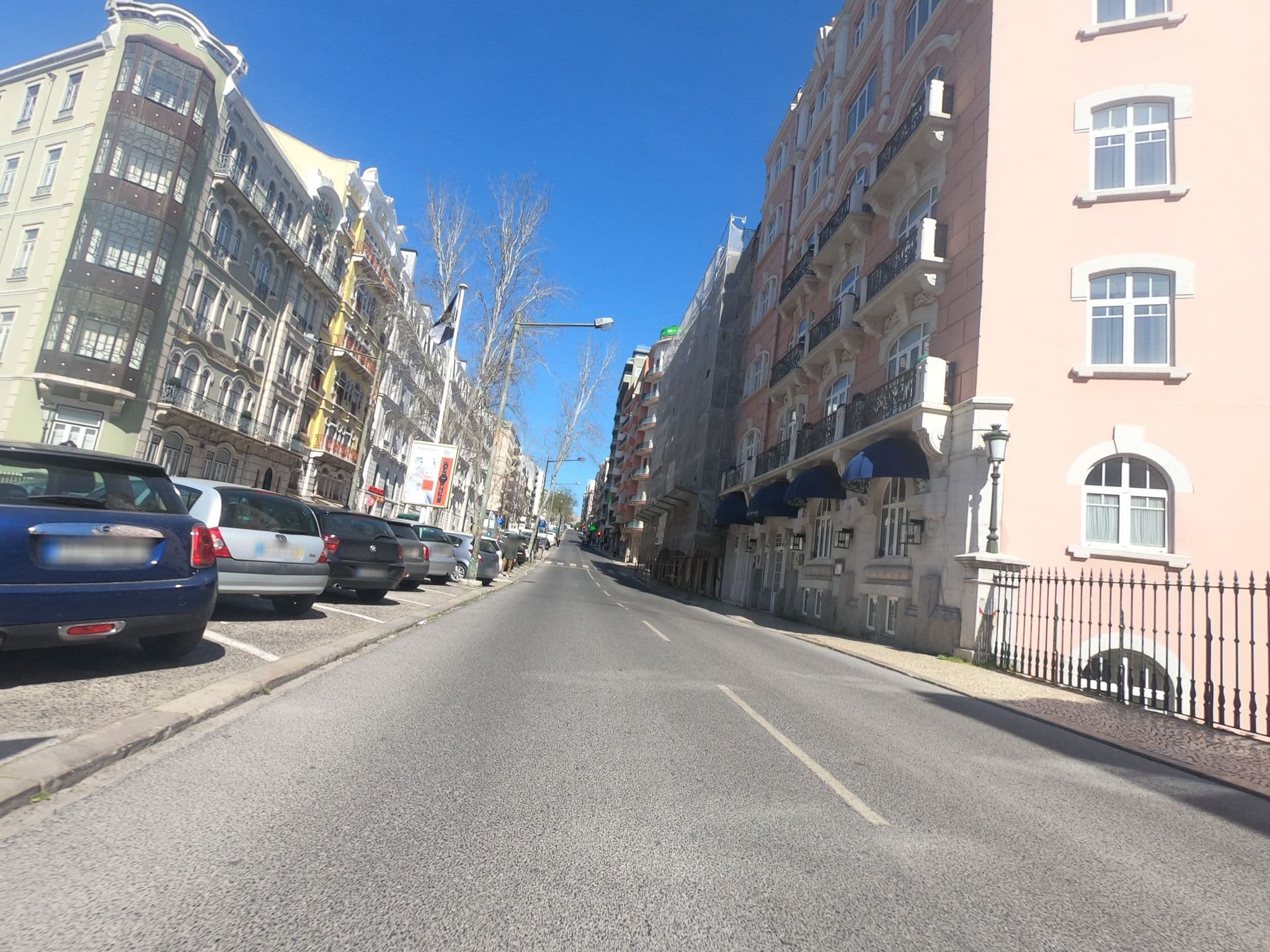 Street view near H10 Duque de Loulé, Lisbon — © filohipo (CC BY-SA · Mapillary)