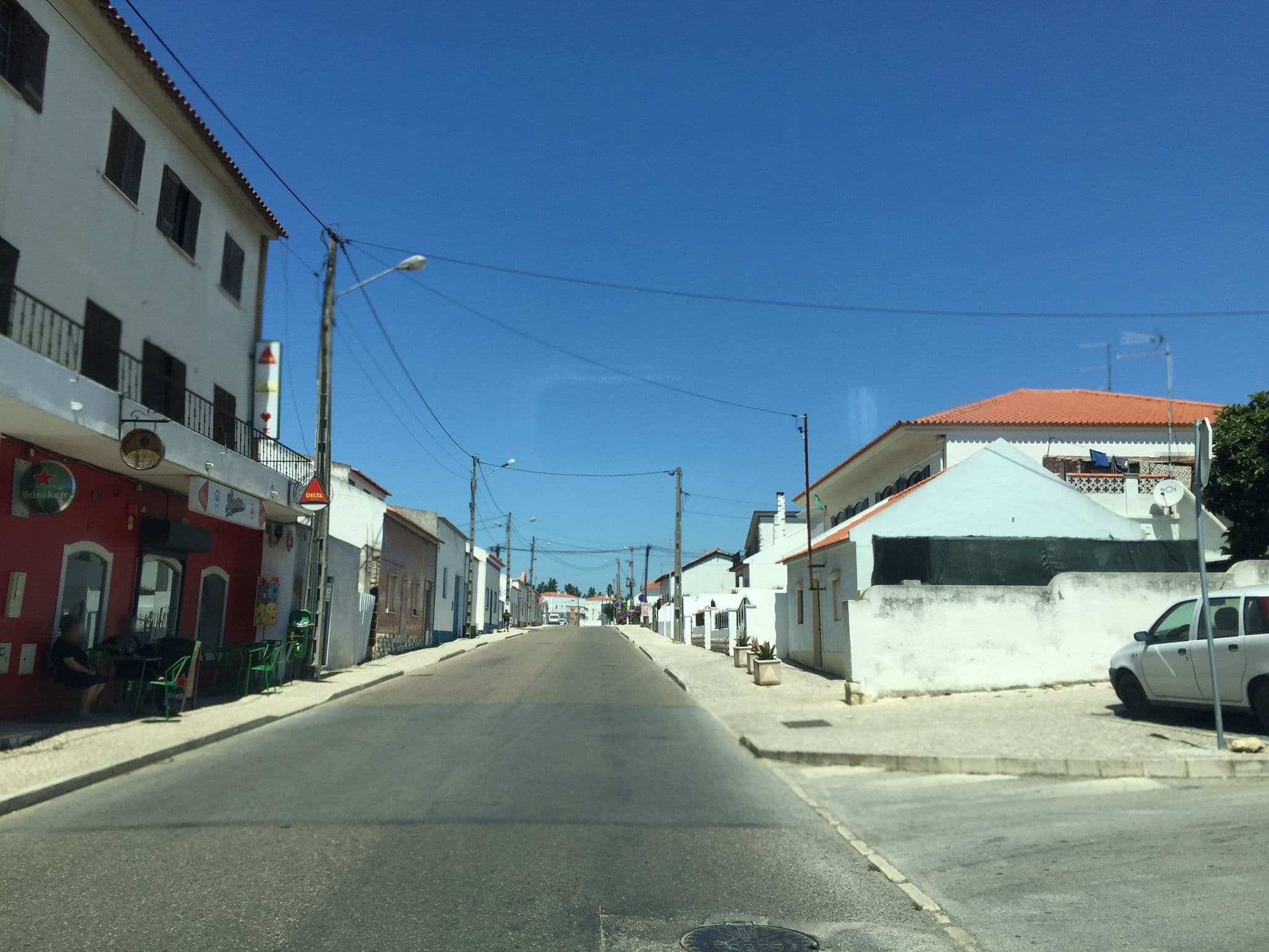 Street view near Café Bar A Lareira;Pensão Residencial A Lareira, Aveiras de Cima — © ptmap (CC BY-SA · Mapillary)