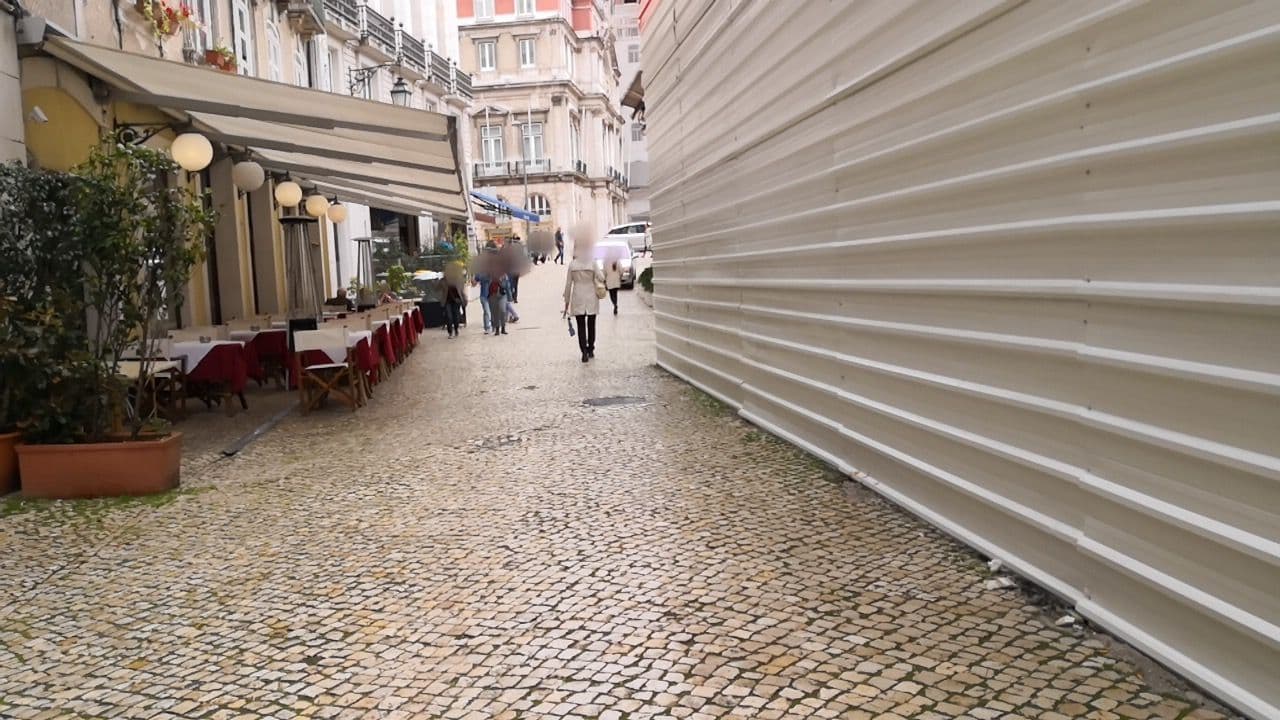 Street view near Restauradores 72 Apartment, São Mamede — © sanjorgepinho (CC BY-SA · Mapillary)