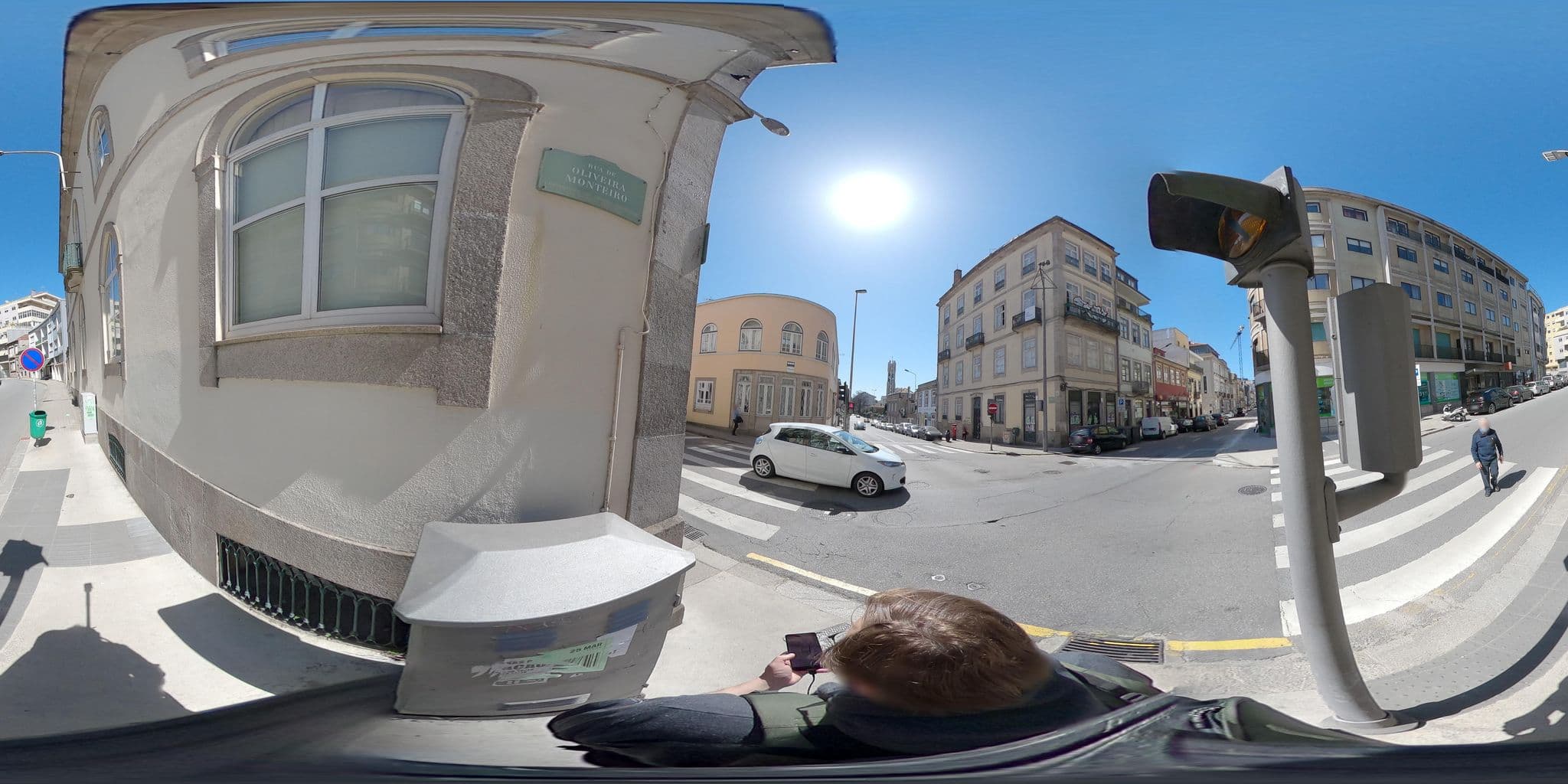 Street view near Boavista Guest House, Porto