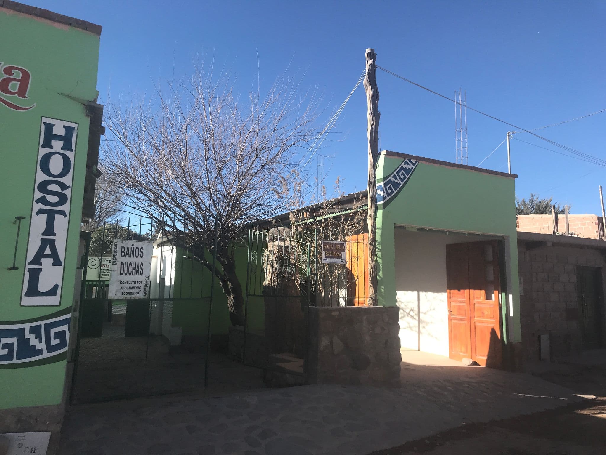 Street view near Hostal Bella Esperanza, Humahuaca — © ejegg (CC BY-SA · Mapillary)