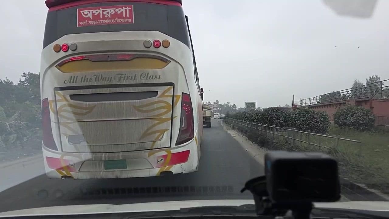 Street view near Elenga Resort & Biroti Restaurant, Tangail — © roadroid (CC BY-SA · Mapillary)