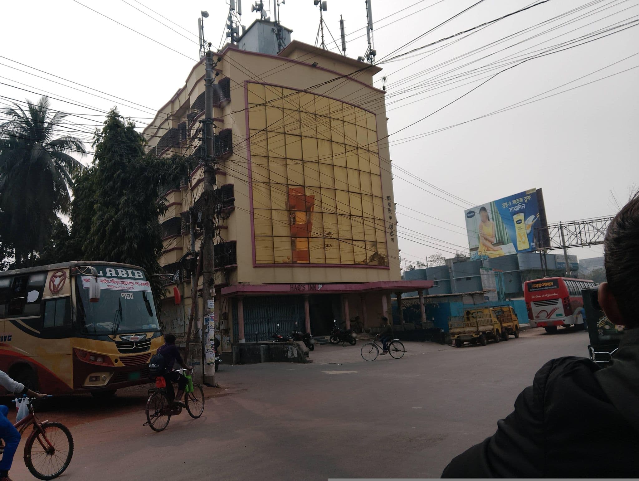 Street view near Anjum Hotel International, Rajshahi — © SamsulArafin (CC BY-SA · Mapillary)