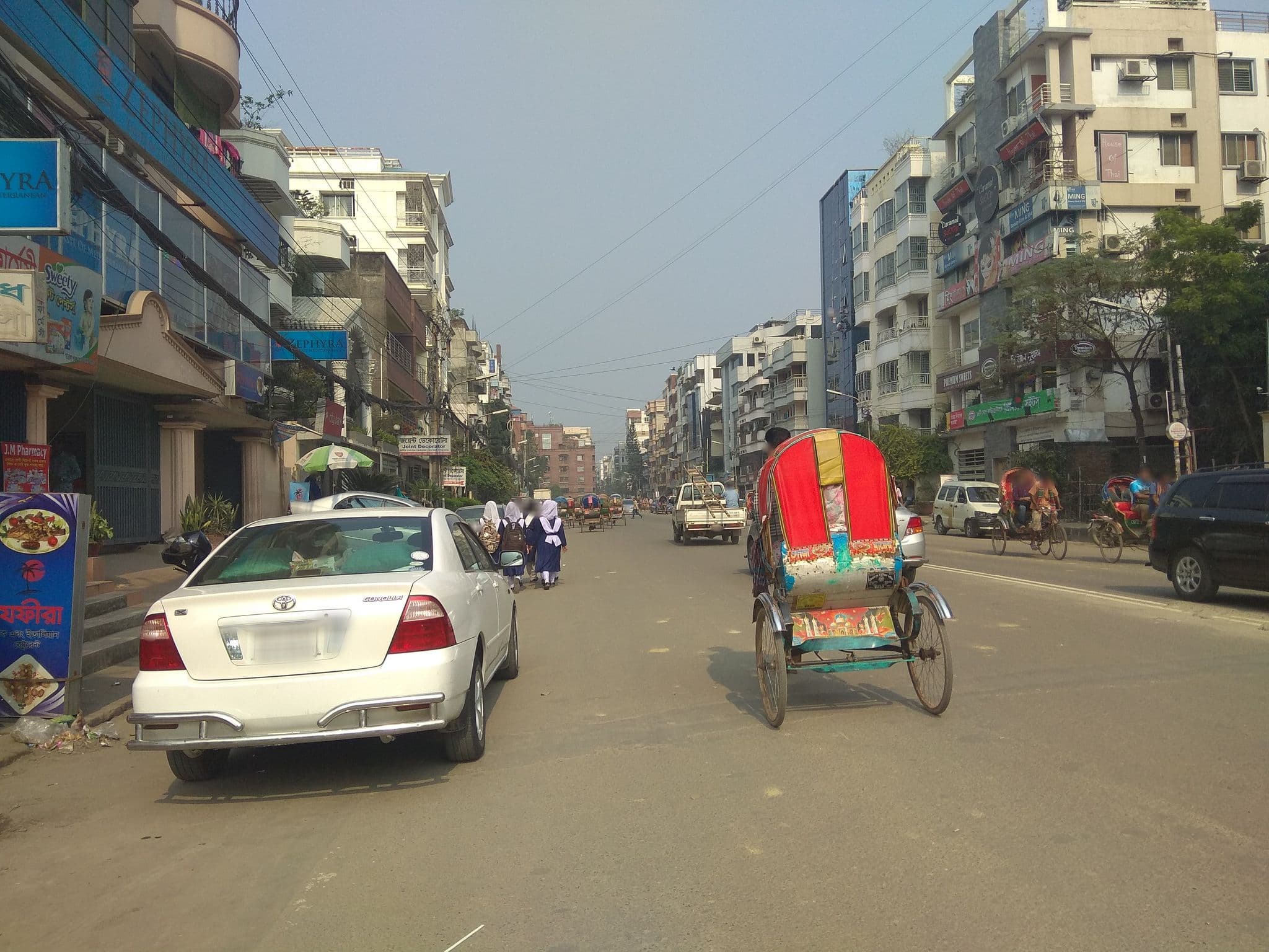 Street view near Hotel Blue Bird, Tungi — © sajjadsapan (CC BY-SA · Mapillary)