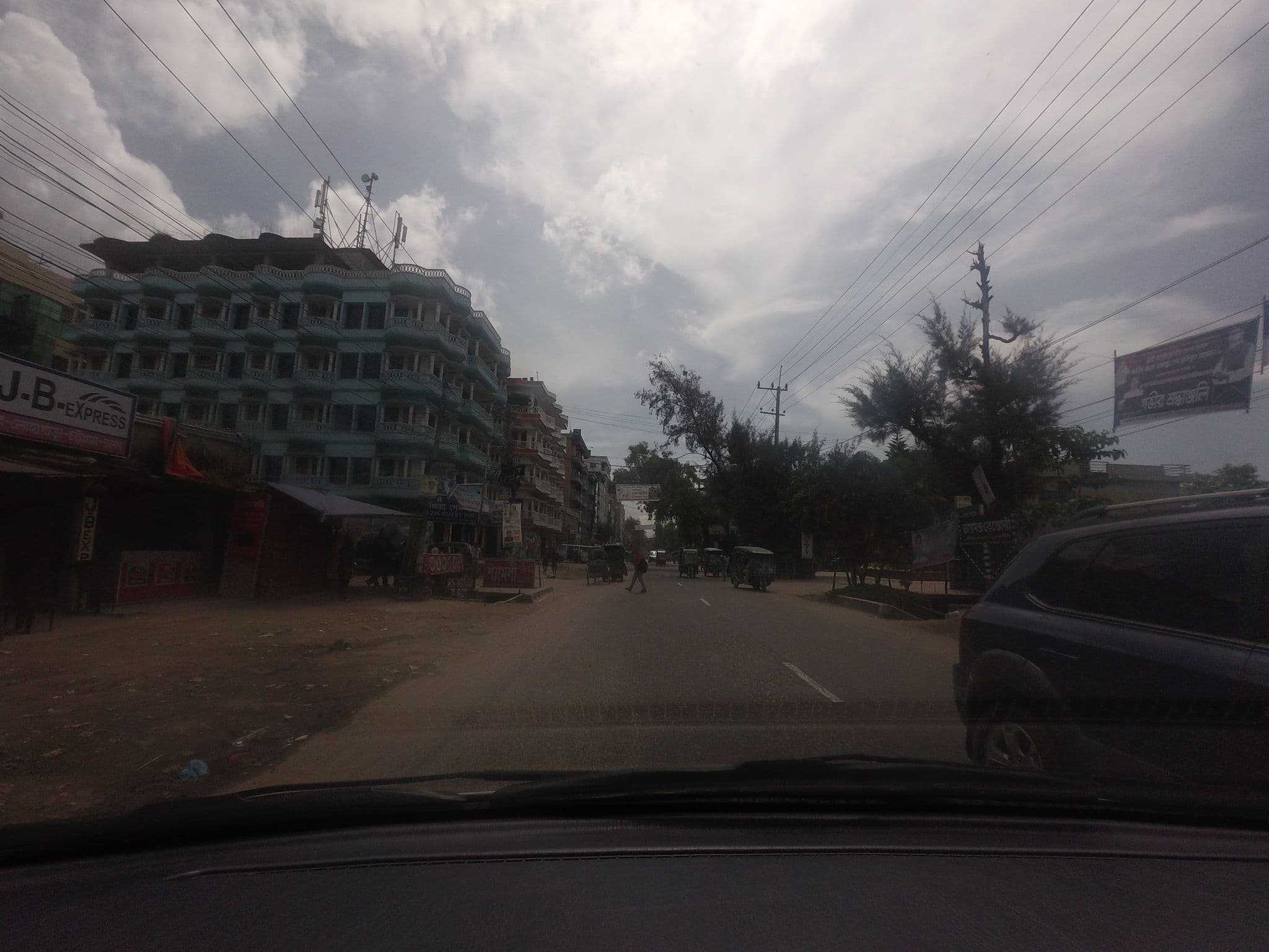 Street view near Shagor Bilash Cottage, Cox’s Bāzār — © mmahmud (CC BY-SA · Mapillary)