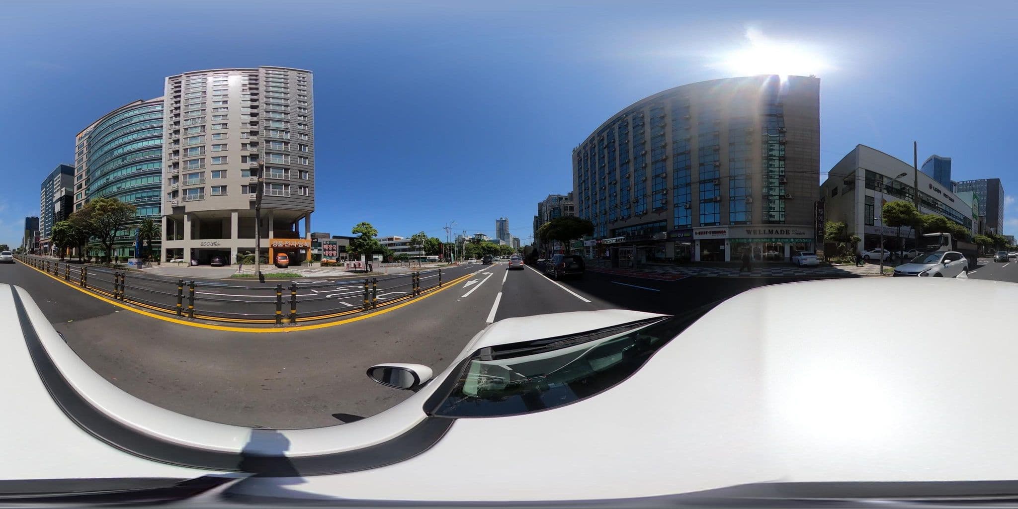 Street view near Goodstay Nulsong Parktel Hotel, Tallang-dong — © eneerhut (CC BY-SA · Mapillary)