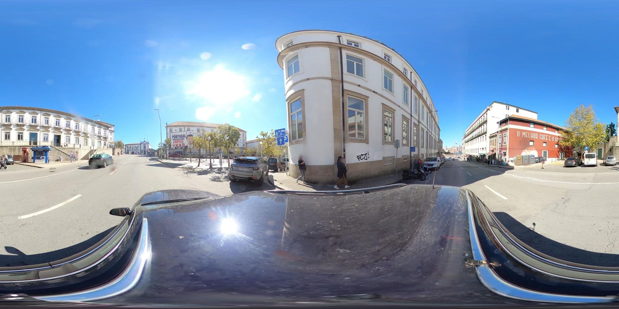 Street view near Design Palacio Flats, Porto