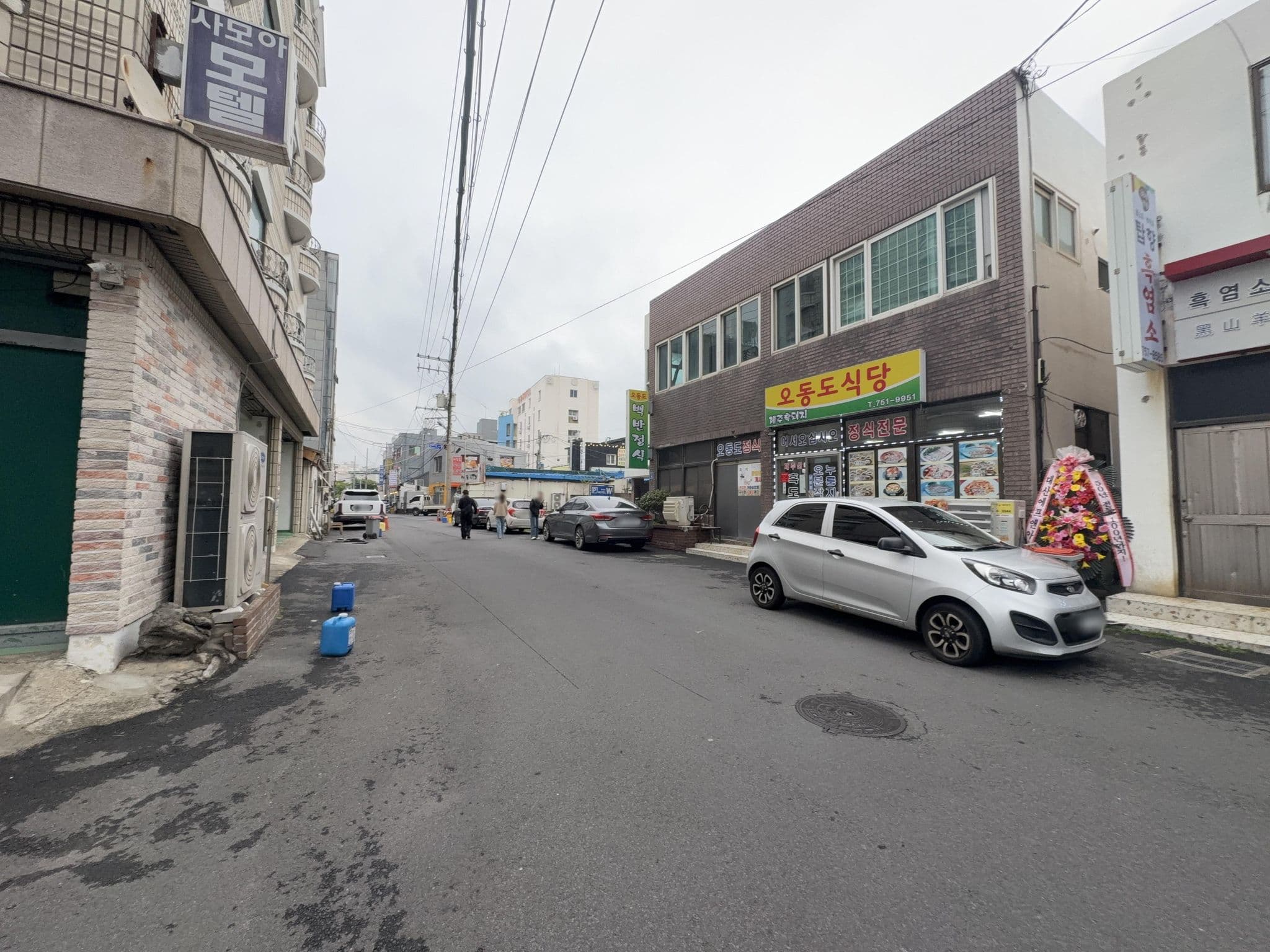 Street view near Hotel 사모아, Sanji — © eunju (CC BY-SA · Mapillary)