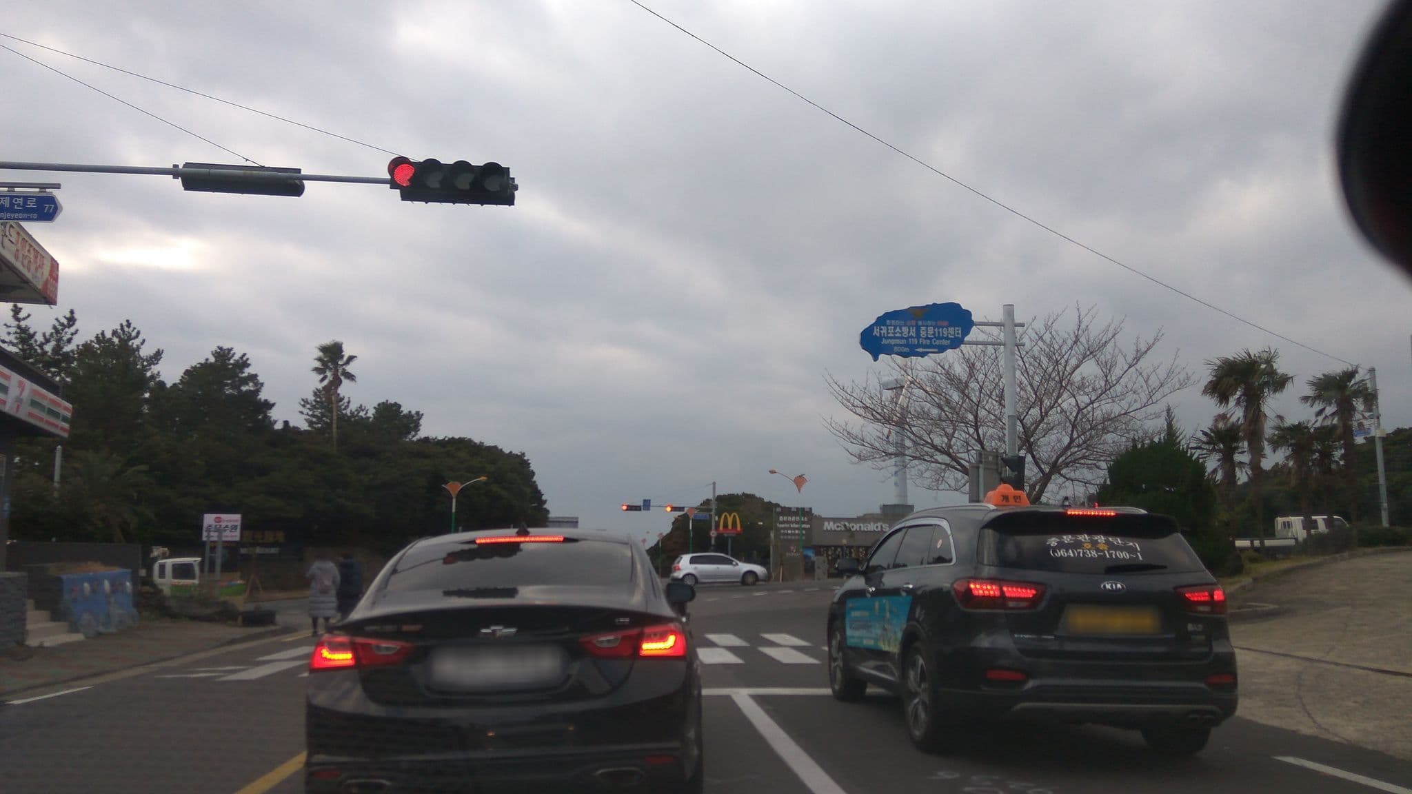 Street view near 금모래 민박, Seogwipo — © eneerhut (CC BY-SA · Mapillary)