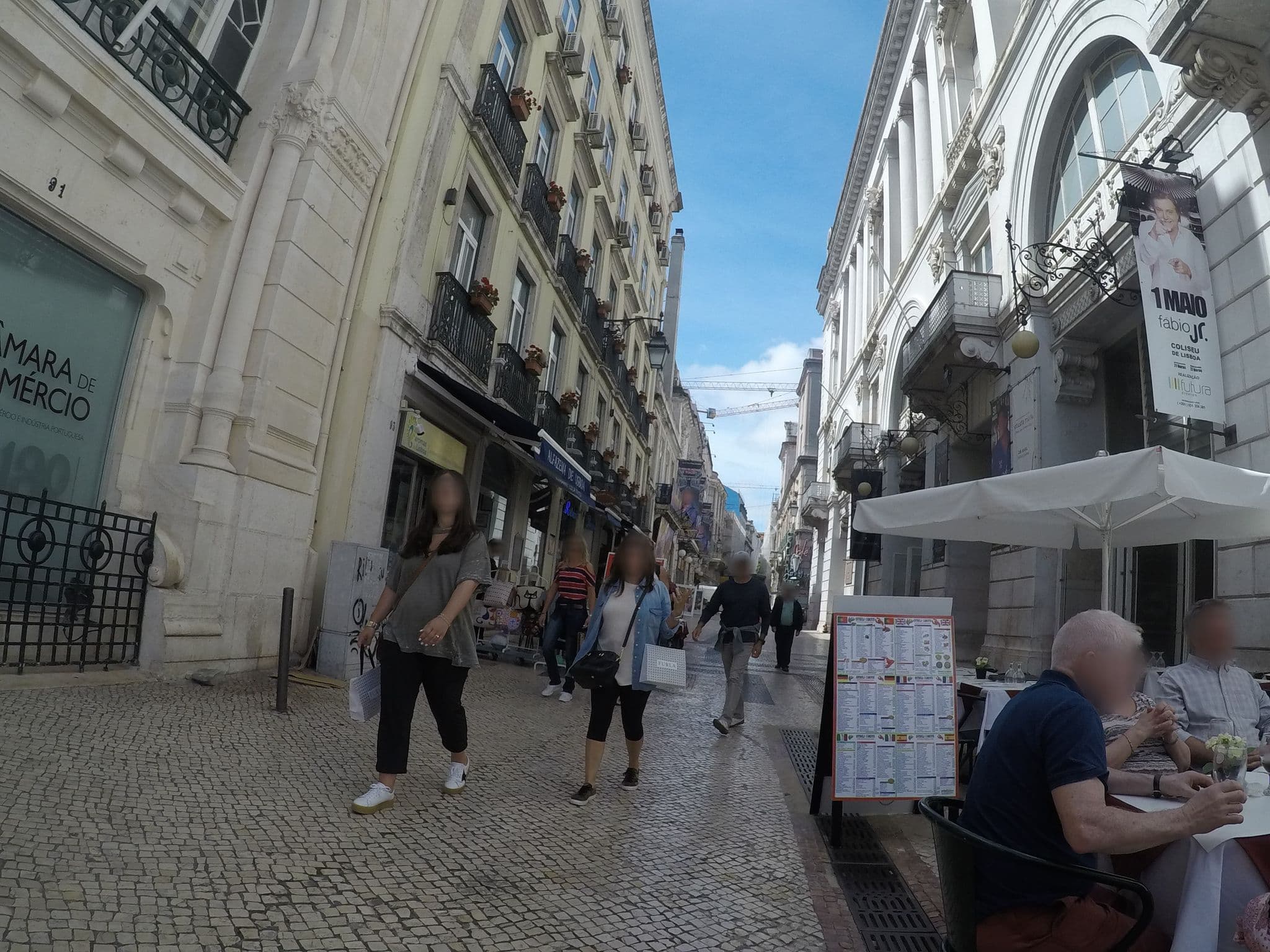 Street view near Lx Flowers Apartments, São Mamede — © chrisbeddow (CC BY-SA · Mapillary)