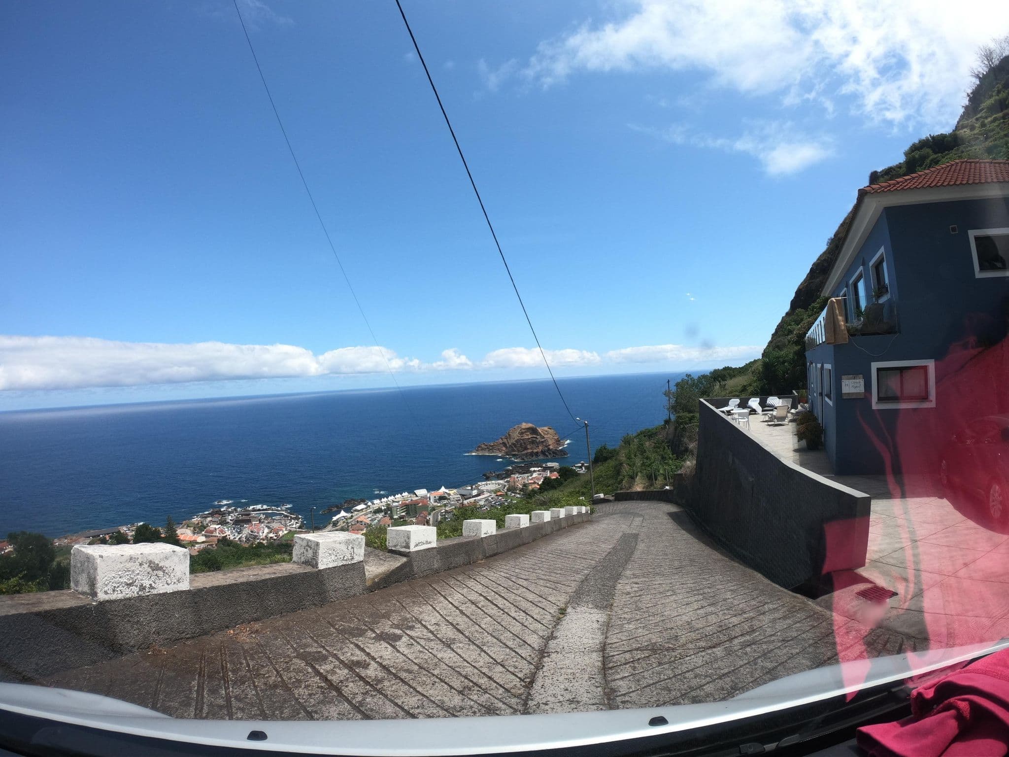 Street view near Casa Azul - Ocean View (Guesthouse), Porto Moniz — © filipesilva (CC BY-SA · Mapillary)
