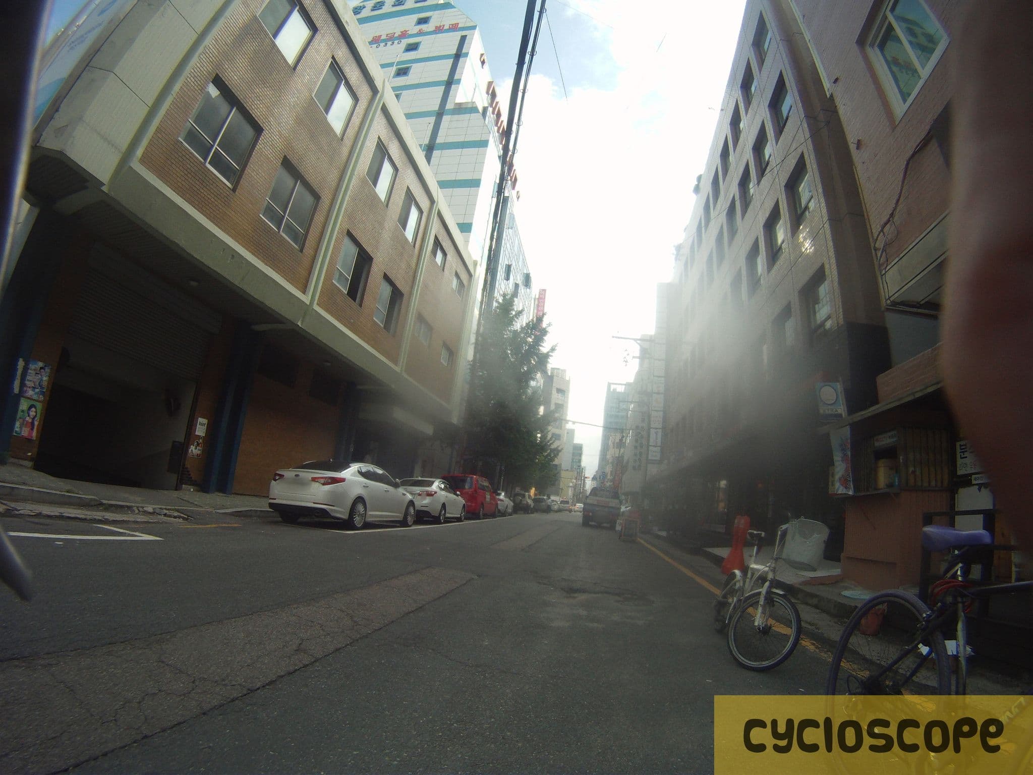 Street view near 센텀 모텔, Busan — © cycloscope (CC BY-SA · Mapillary)