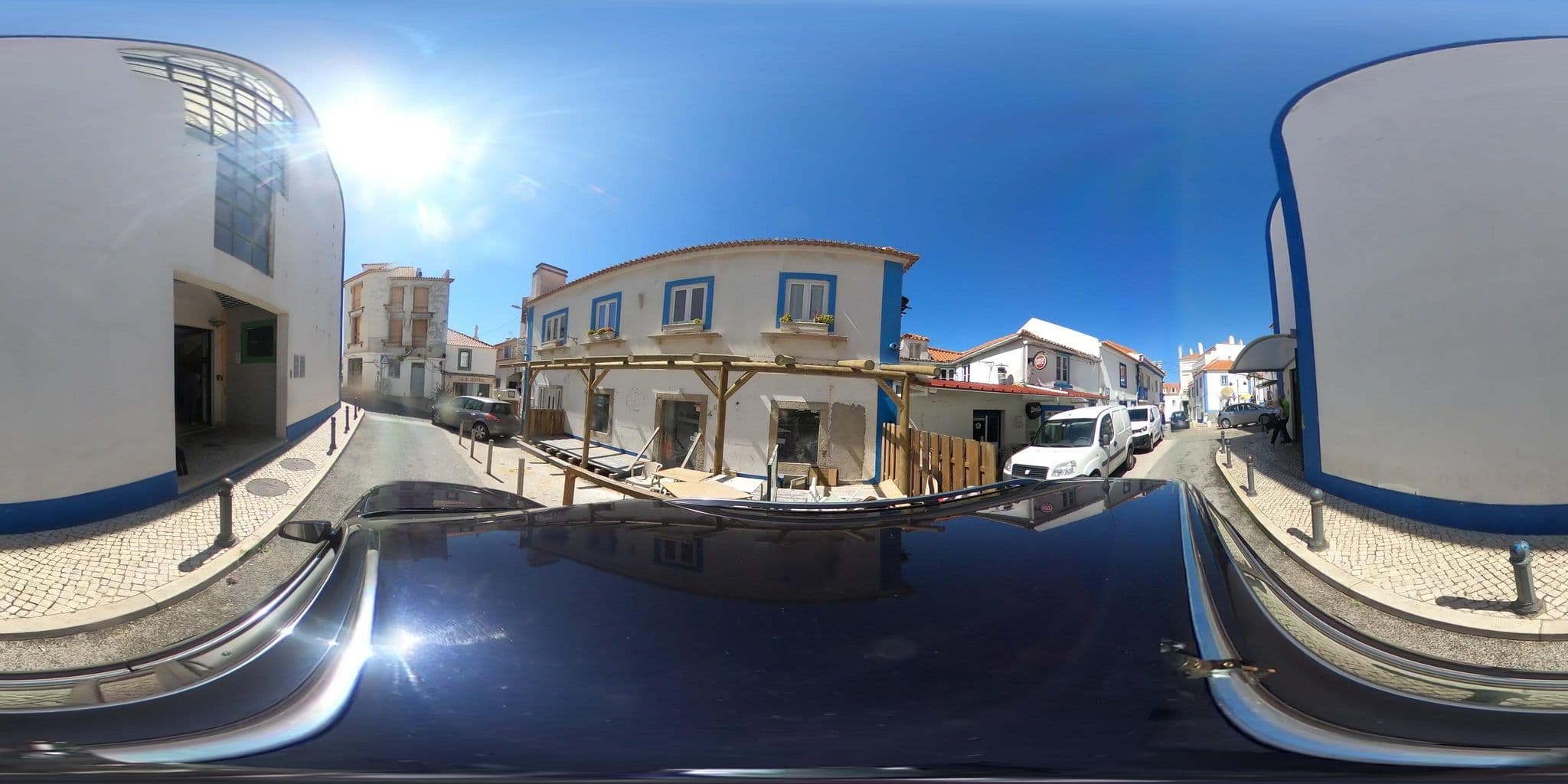 Street view near Villa Ana Margarida, Ericeira — © filohipo (CC BY-SA · Mapillary)