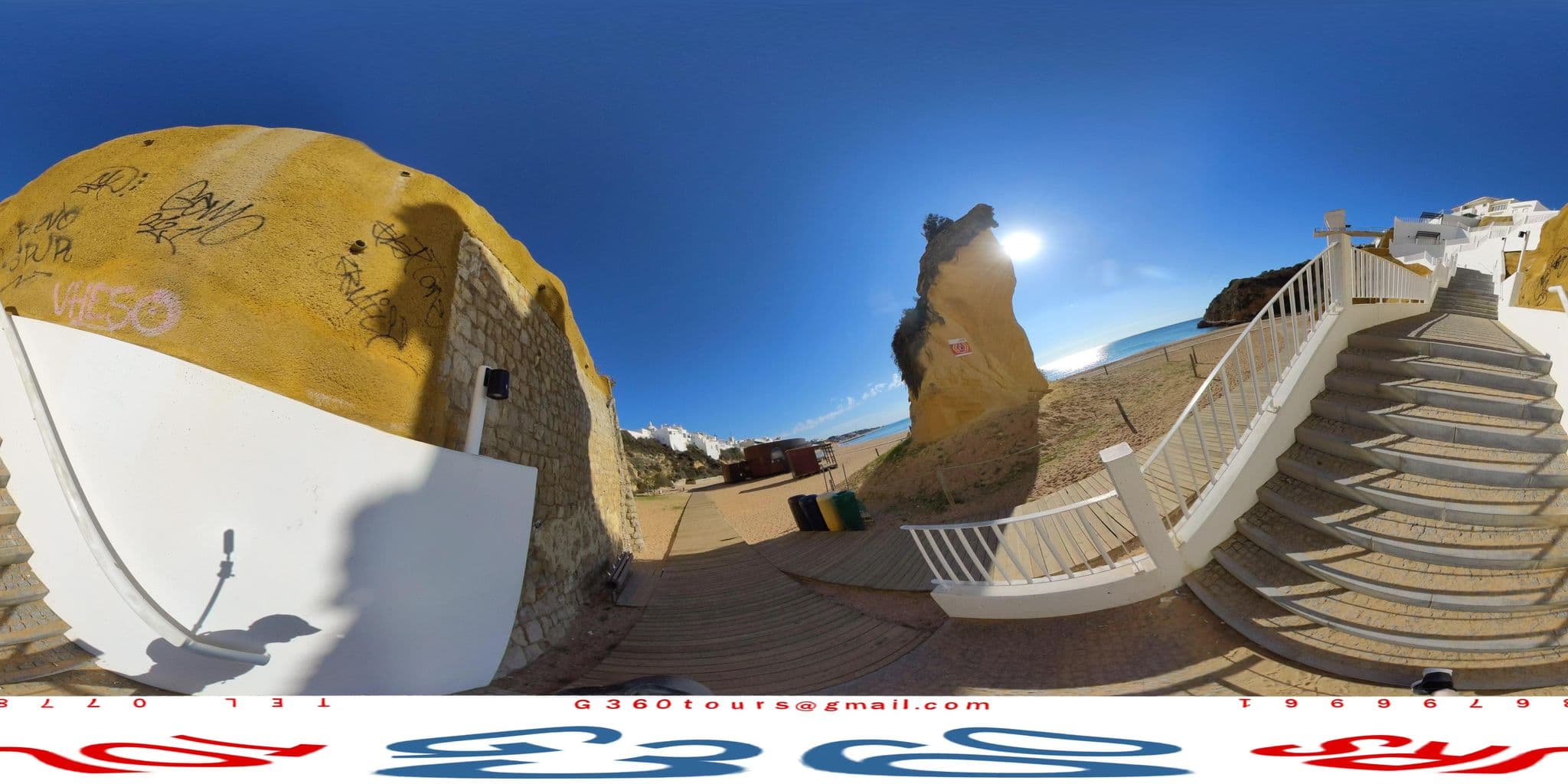 Street view near Al-Buheira Palace, Albufeira — © g360tours (CC BY-SA · Mapillary)